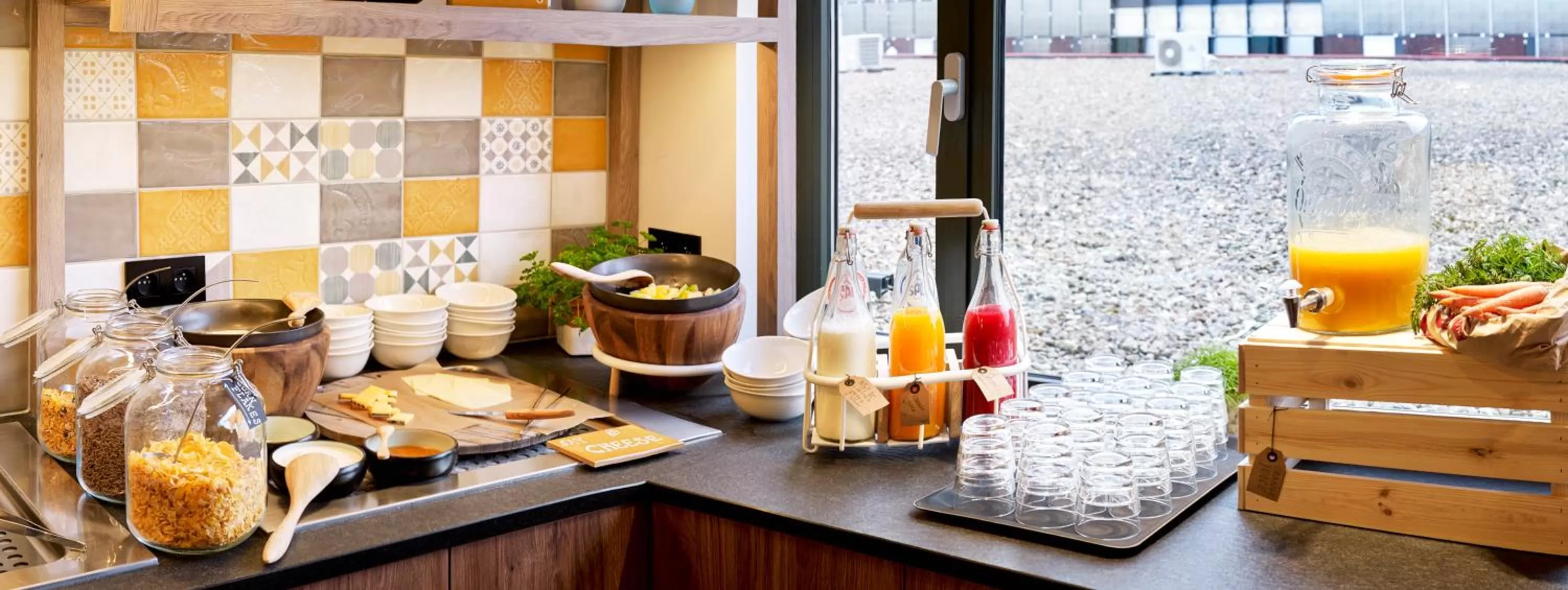 Buffet breakfast in Park Inn By Radisson Hasselt