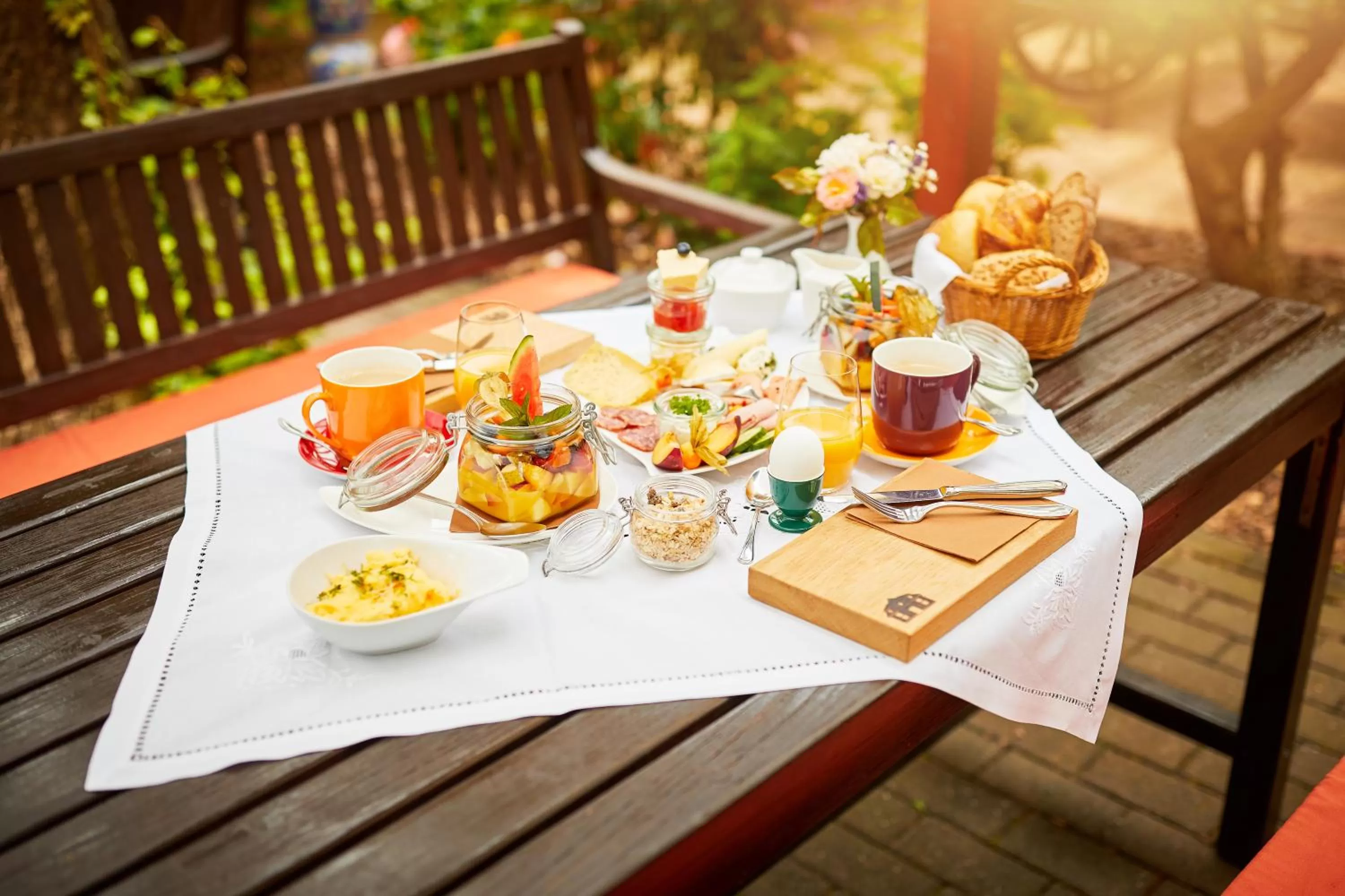 Continental breakfast in Hotel Landgraf