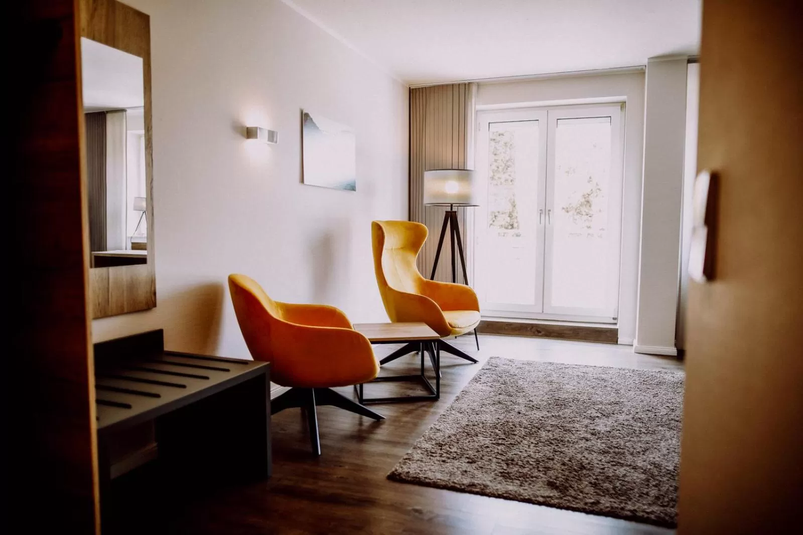 Seating area in Romantik Hotel Schmiedegasthaus Gehrke