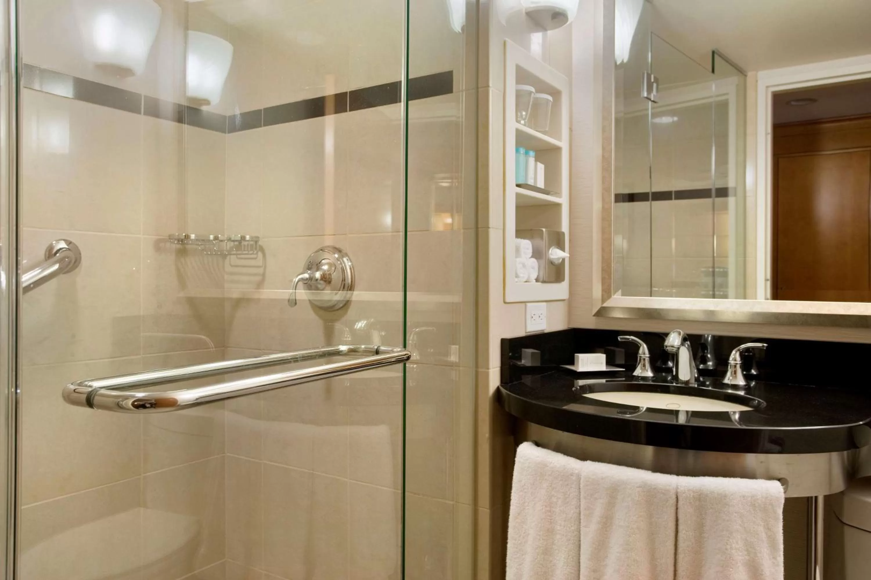 Bathroom in New York Hilton Midtown