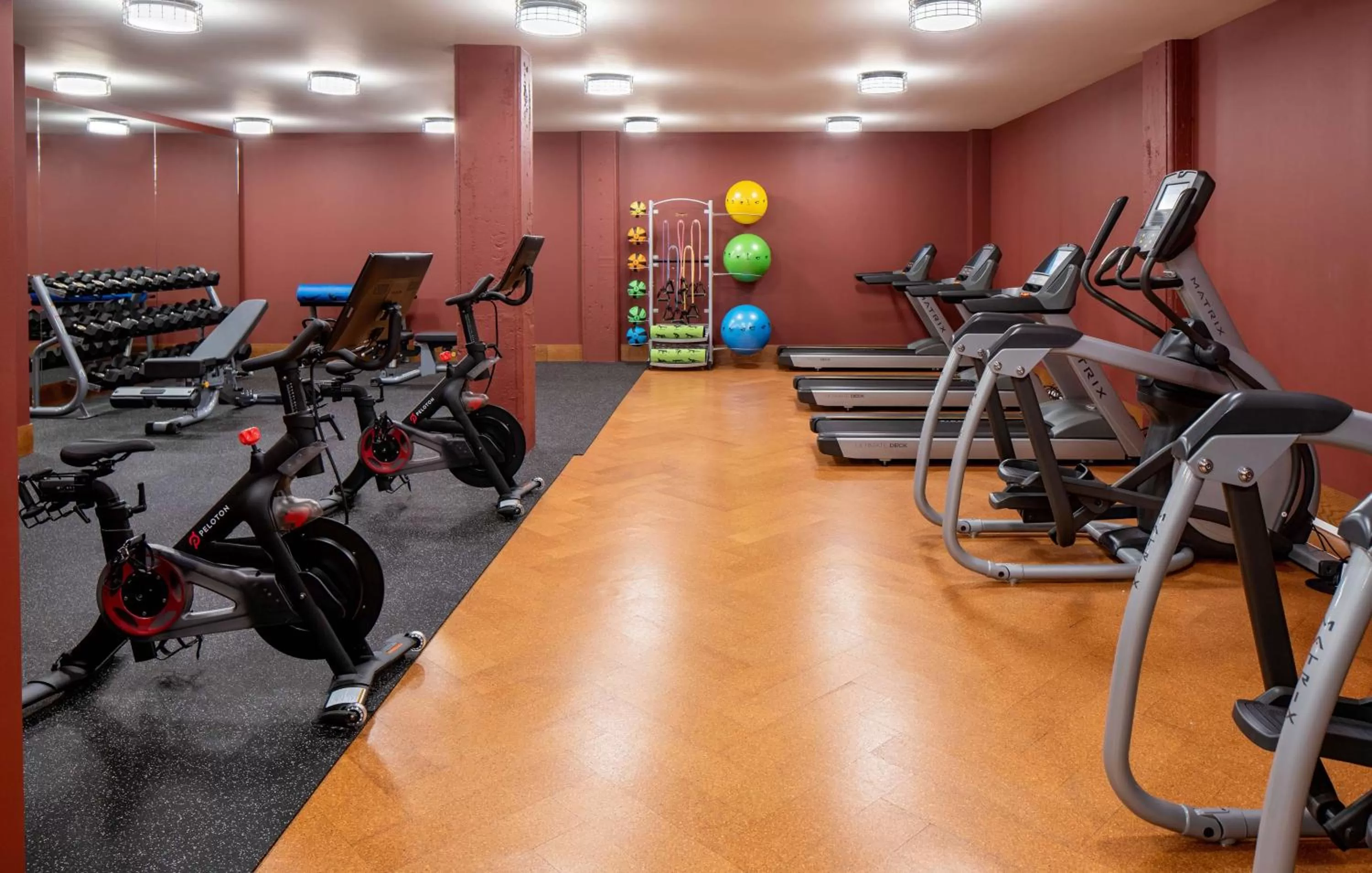 Fitness centre/facilities in The Last Hotel