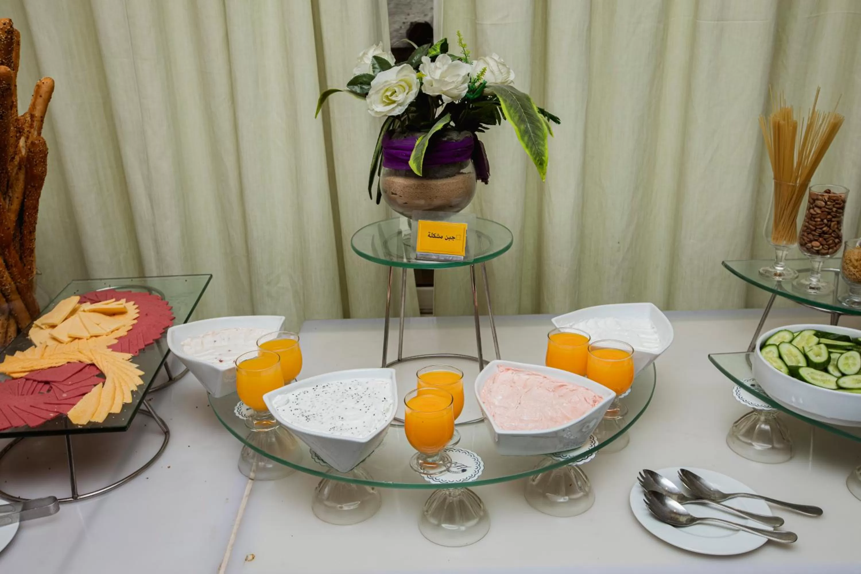 Buffet breakfast in AIFU Hotel El Montazah Alexandria