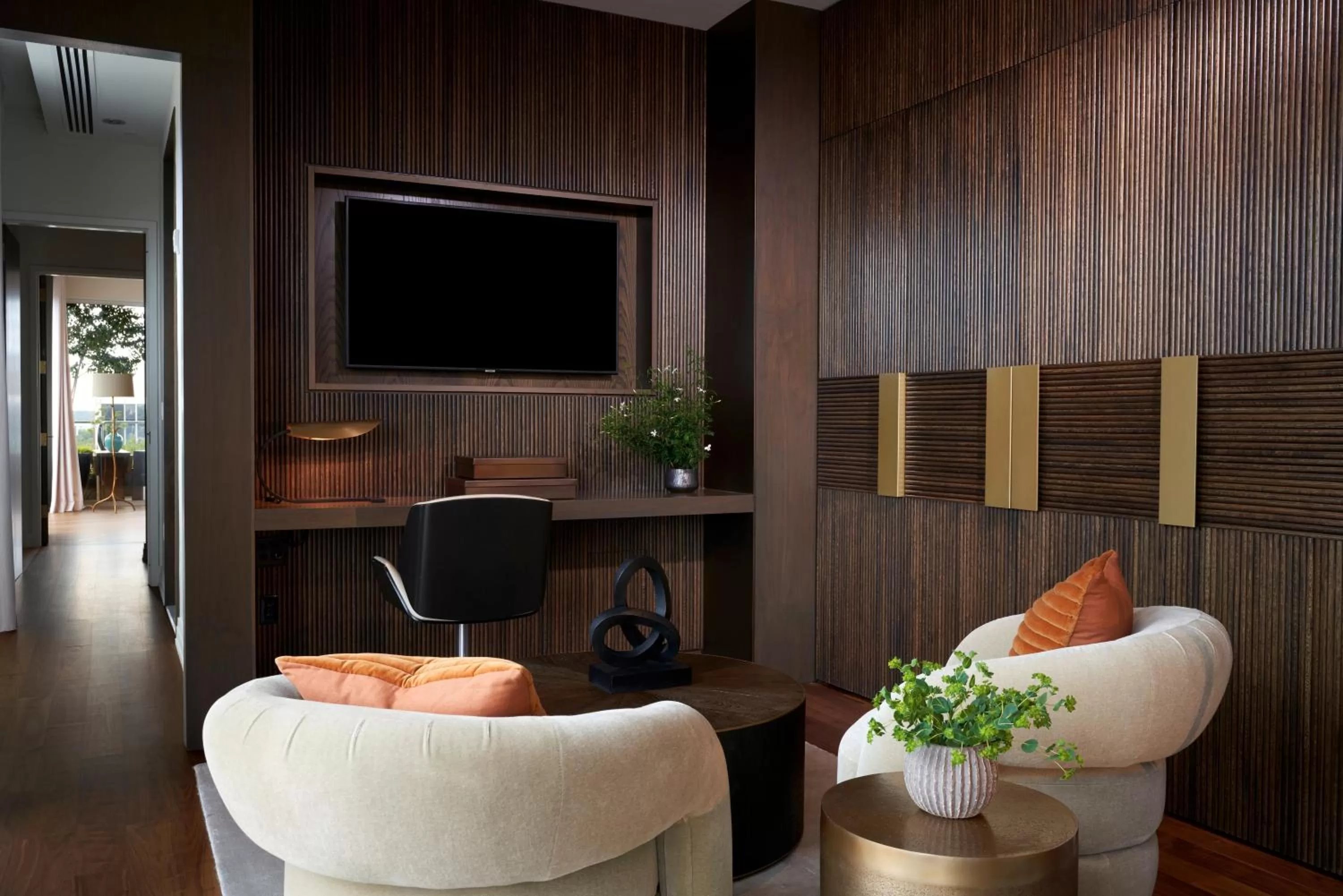 Living room in The Dupont Circle Hotel