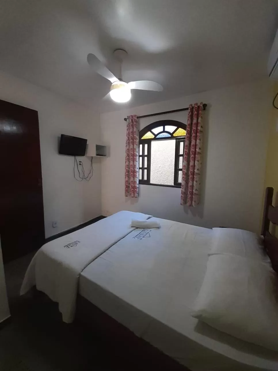 Bed in Pousada Estalage