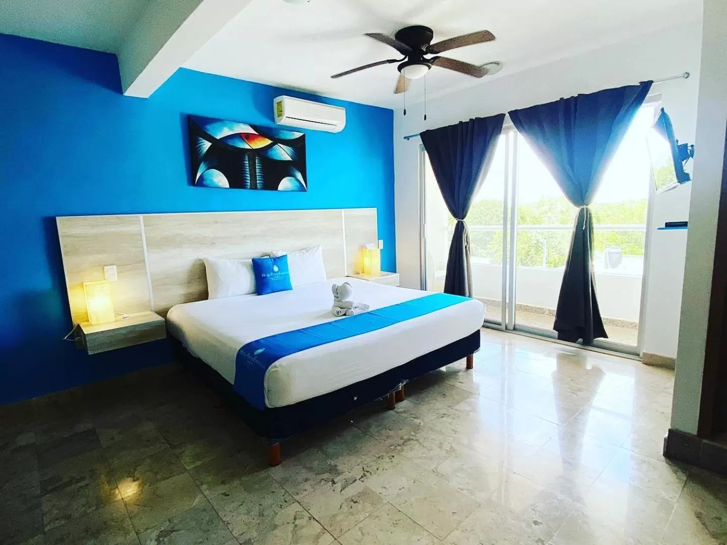 Bed in Hotel Punta Esmeralda Playa del Carmen