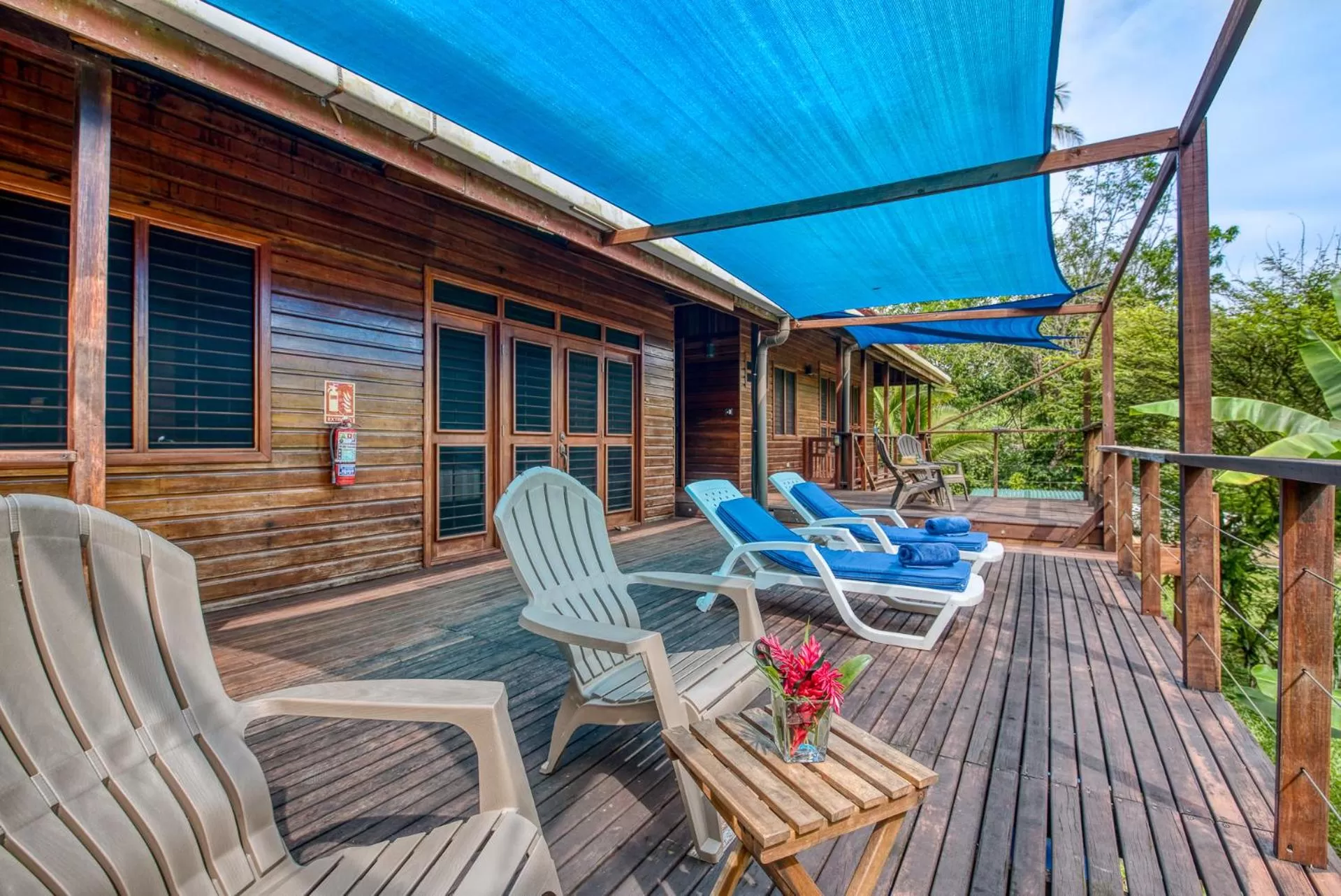 Patio in Oasis Bluff Beach