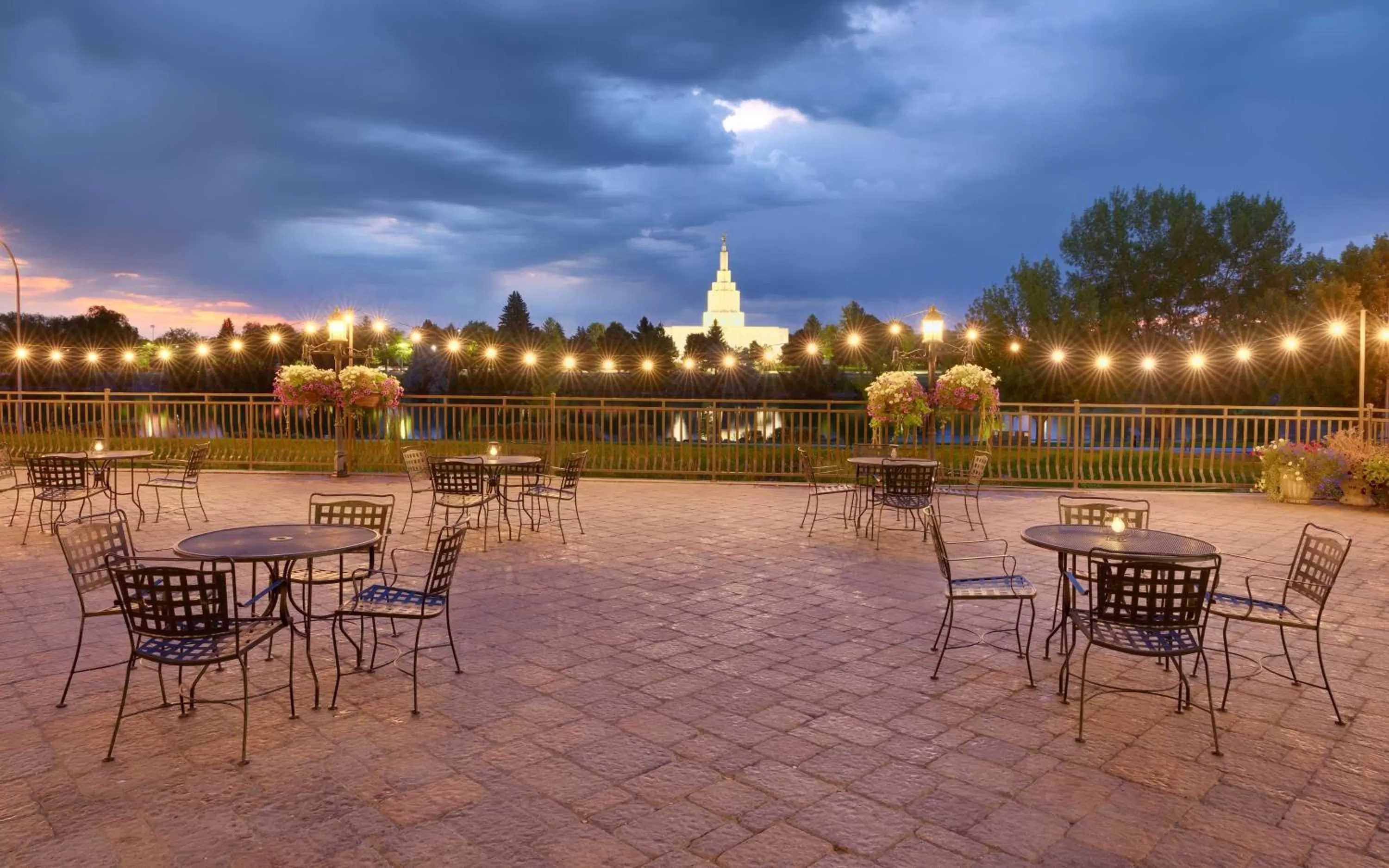 Patio in Hilton Garden Inn Idaho Falls