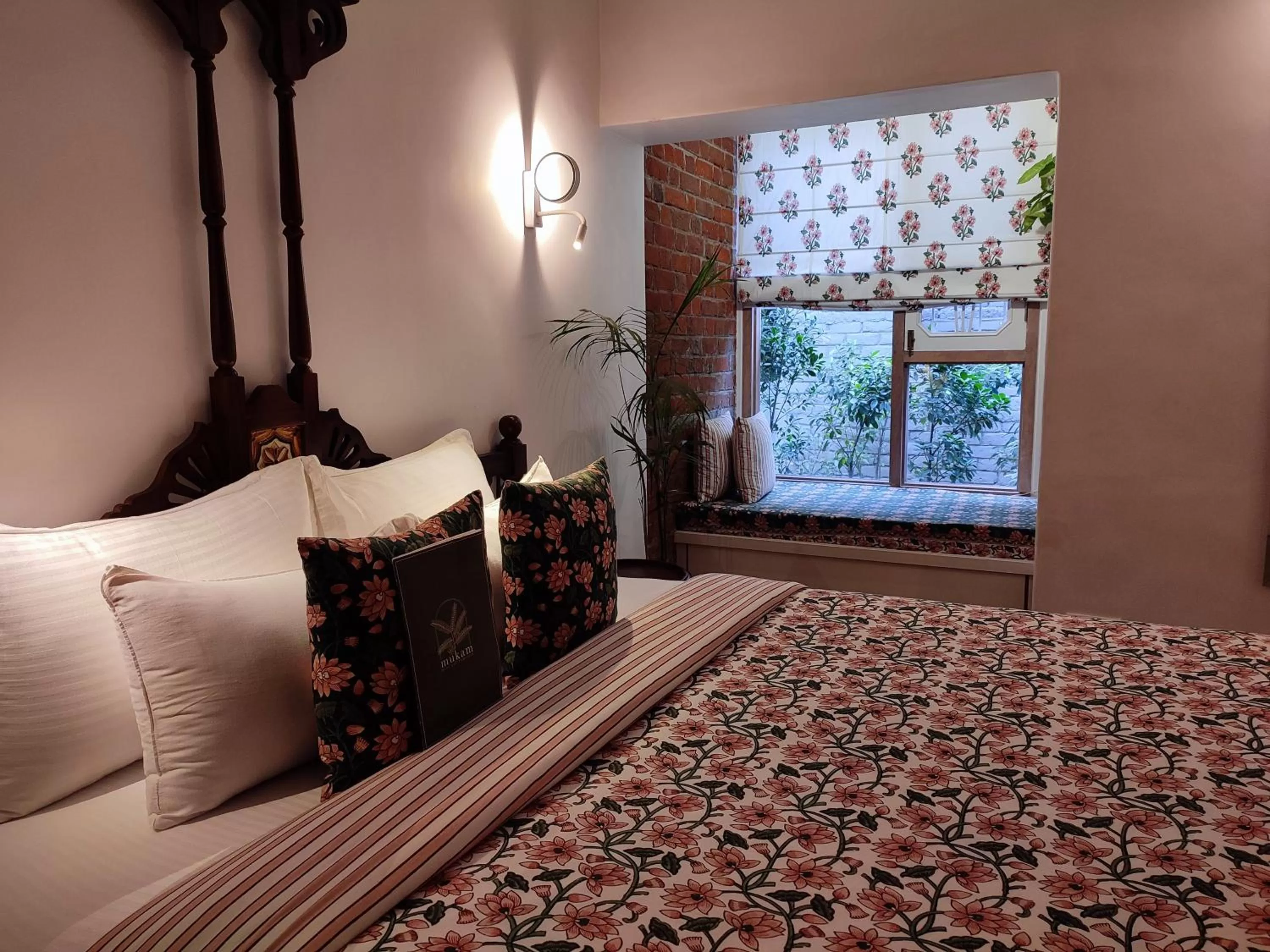 Seating area, Bed in Mukam, Boutique Homestay