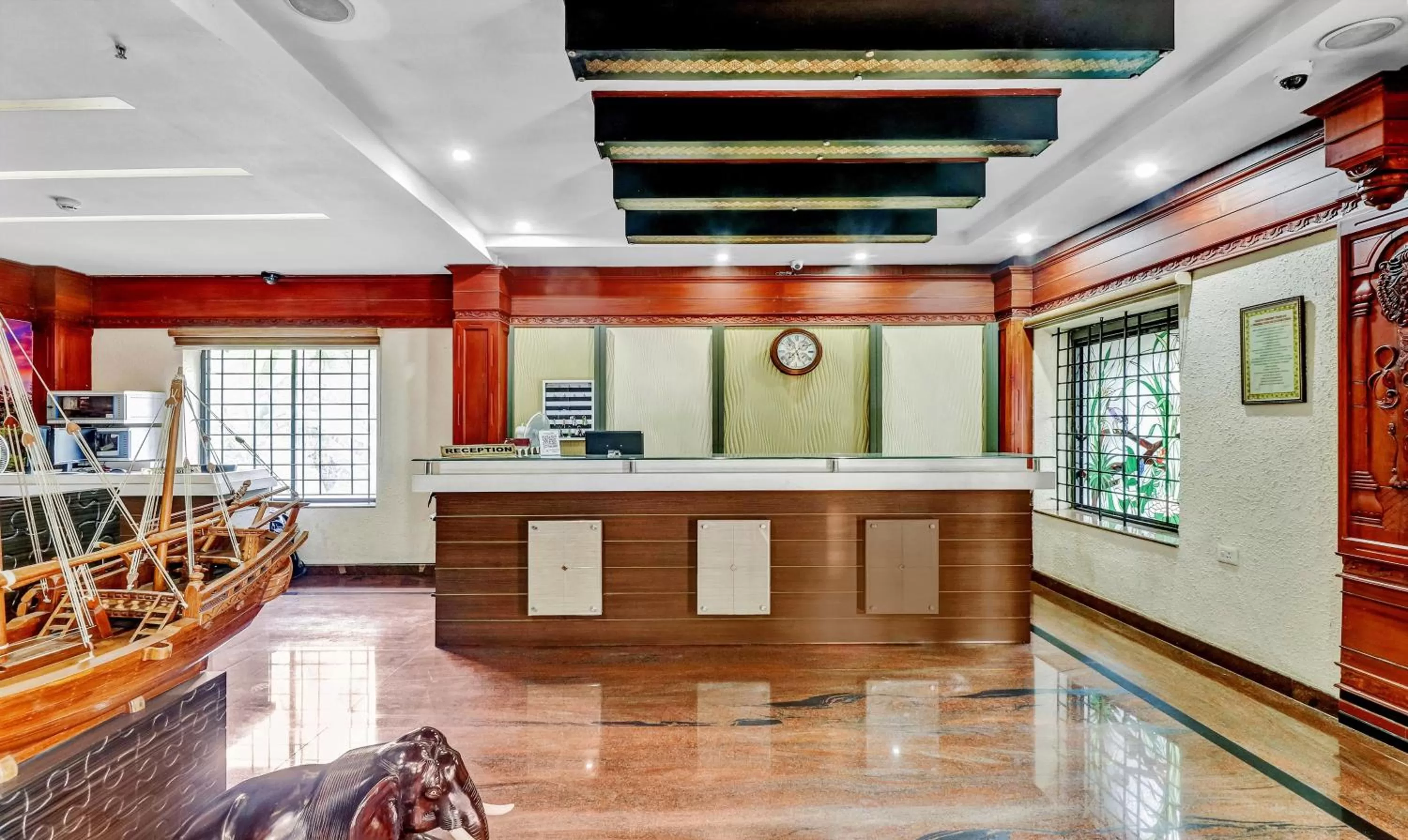 Lobby or reception in Treebo Symphony Hotels And Resorts Angamally