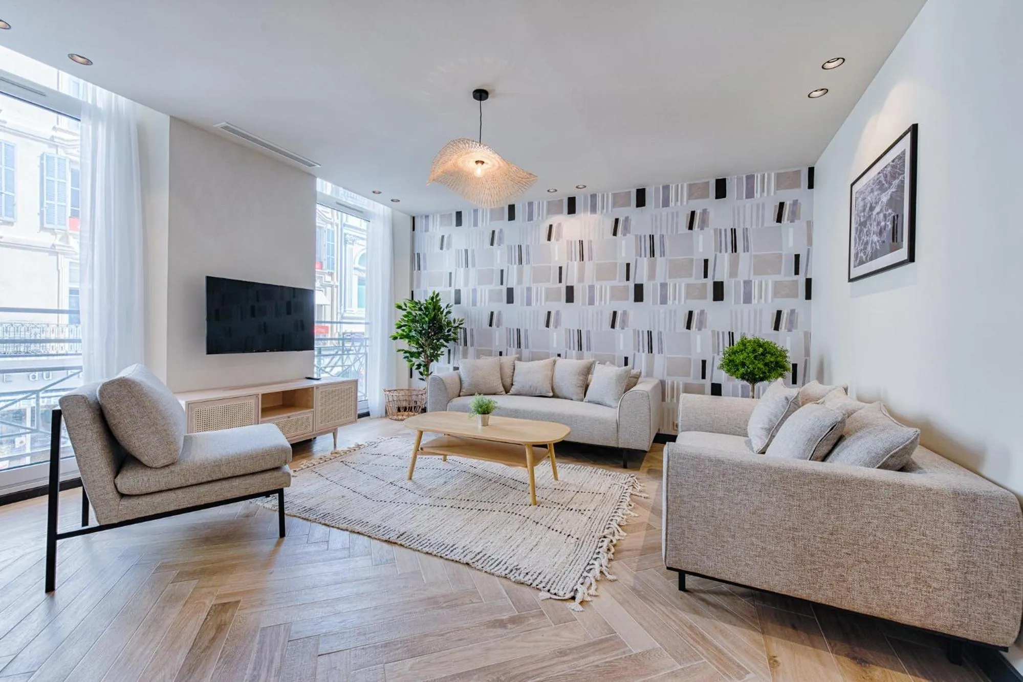 Lounge or bar in Florella Croisette Apartment