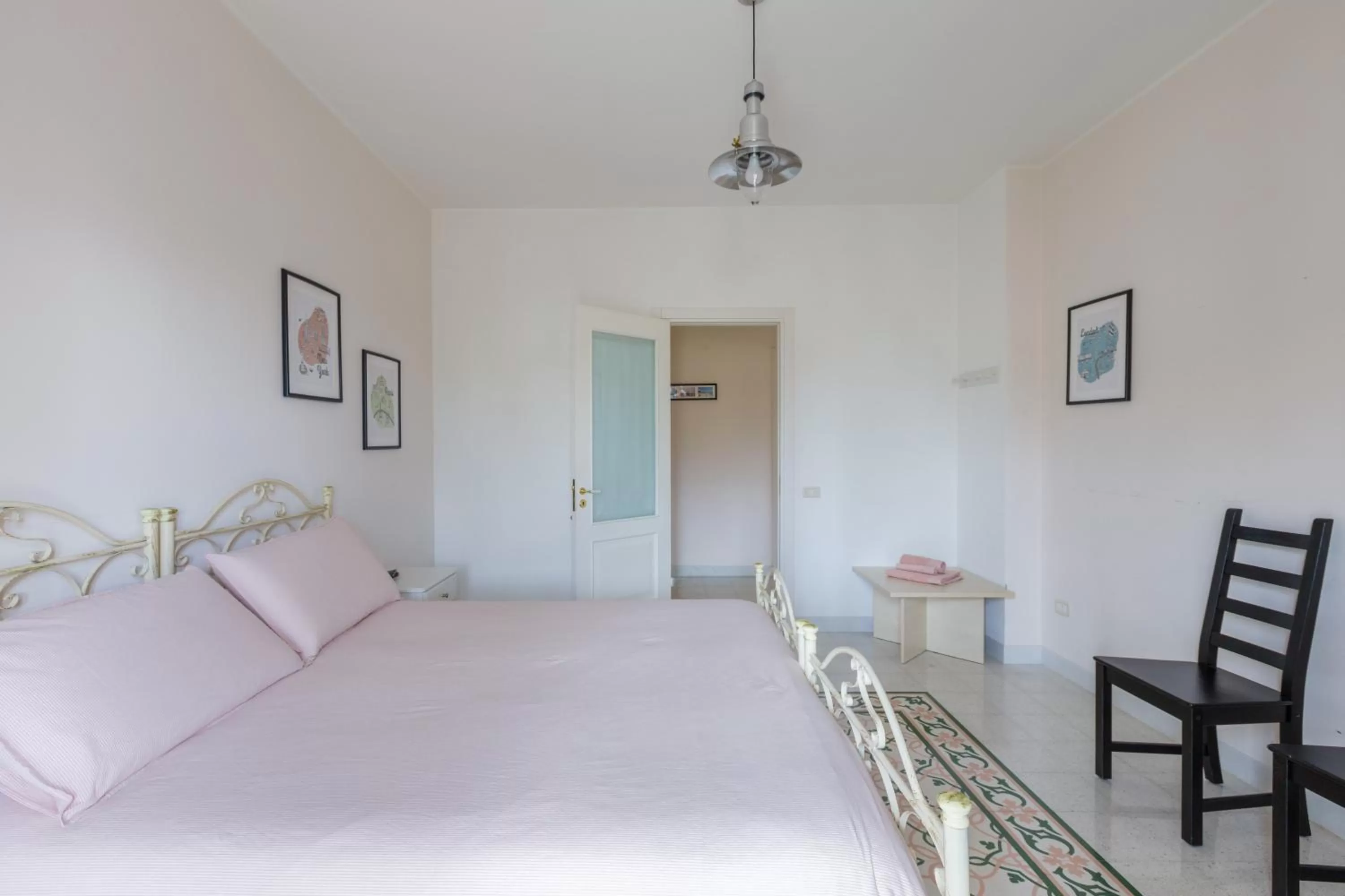 Bed in B&B Vigna del Duca