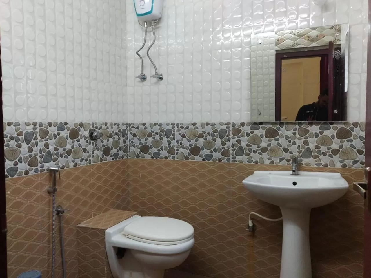 Bathroom in Srinivasa Residency