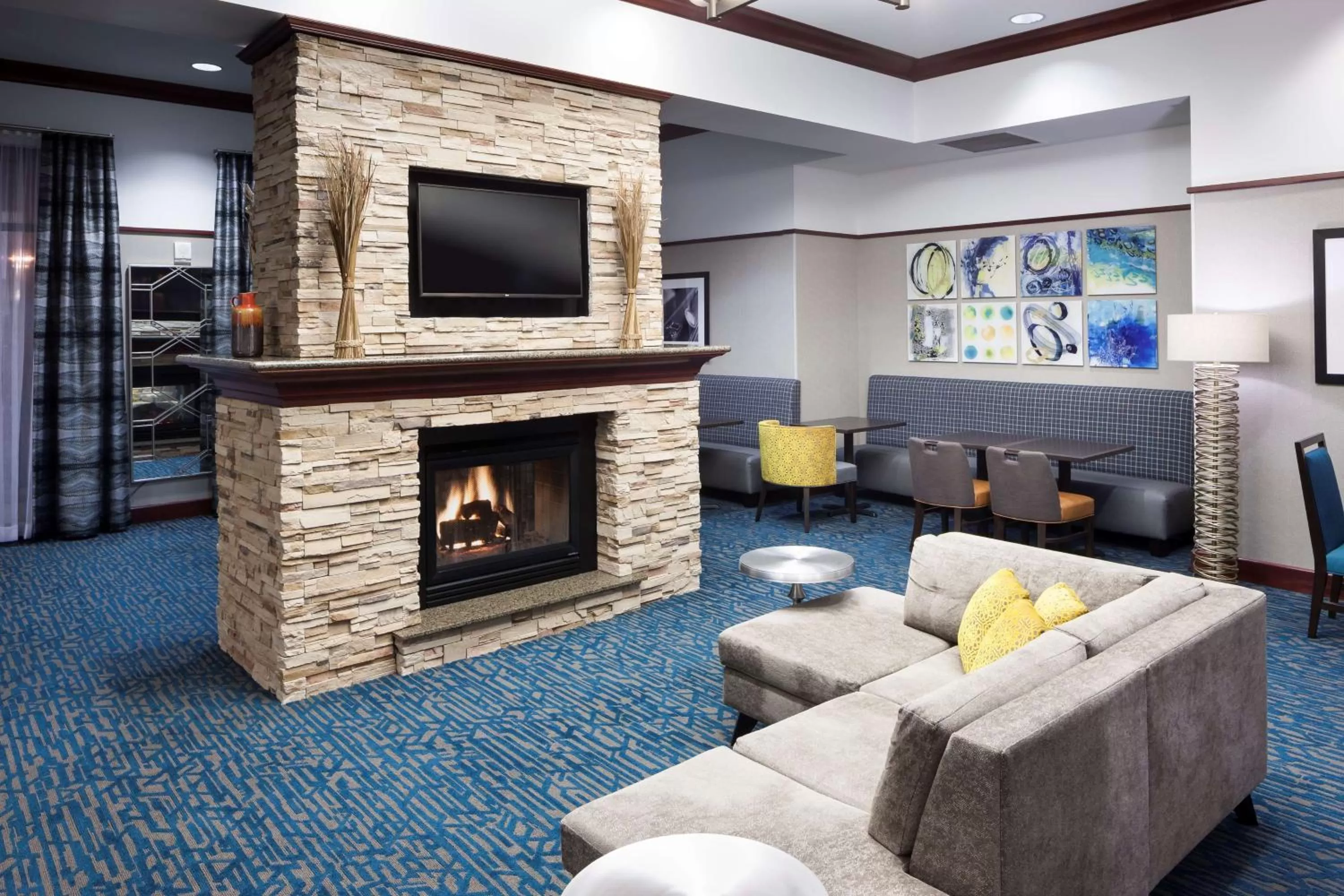 Lobby or reception in Hampton Inn & Suites Oklahoma City-Bricktown
