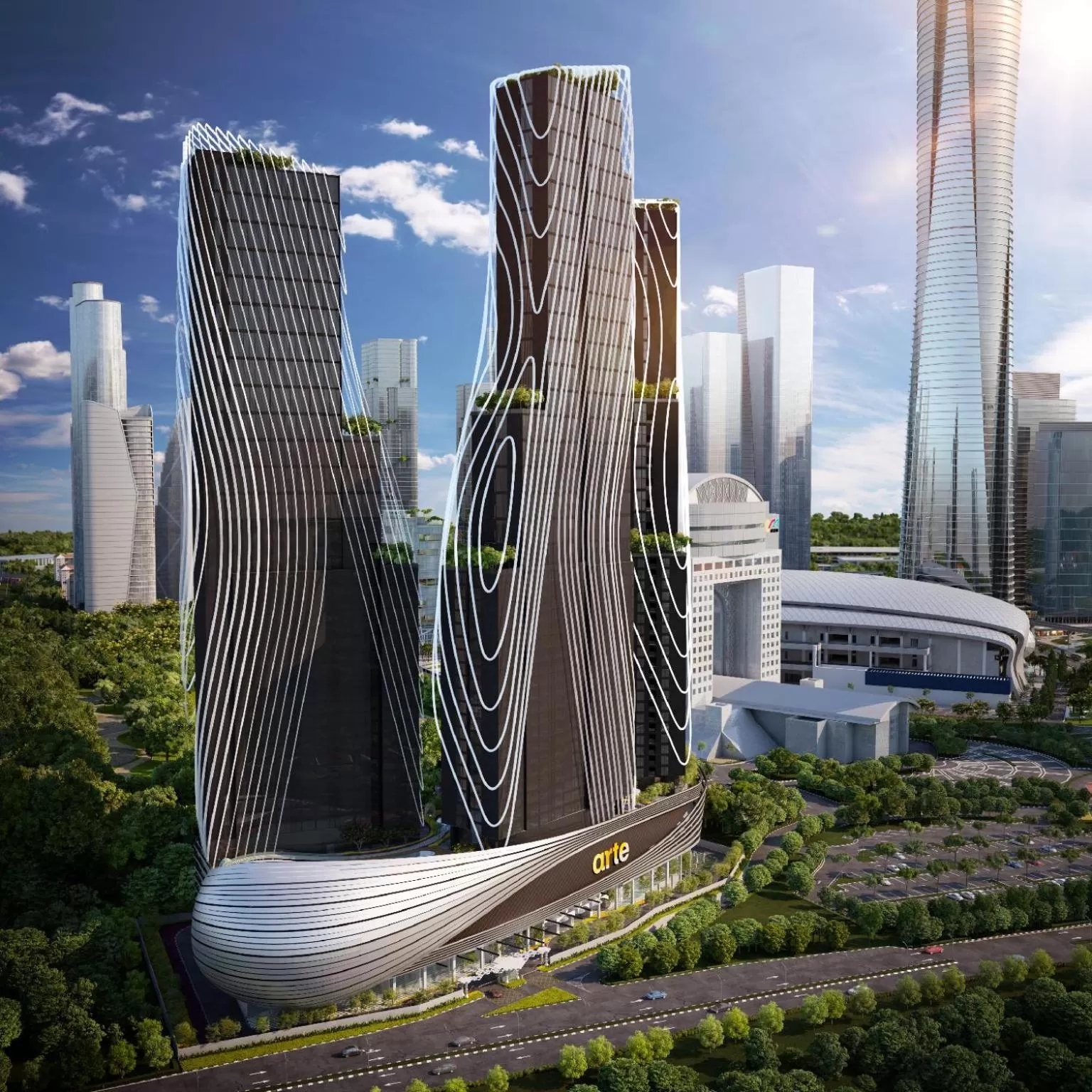 Property building in AMI Suites - Arte Mont Kiara