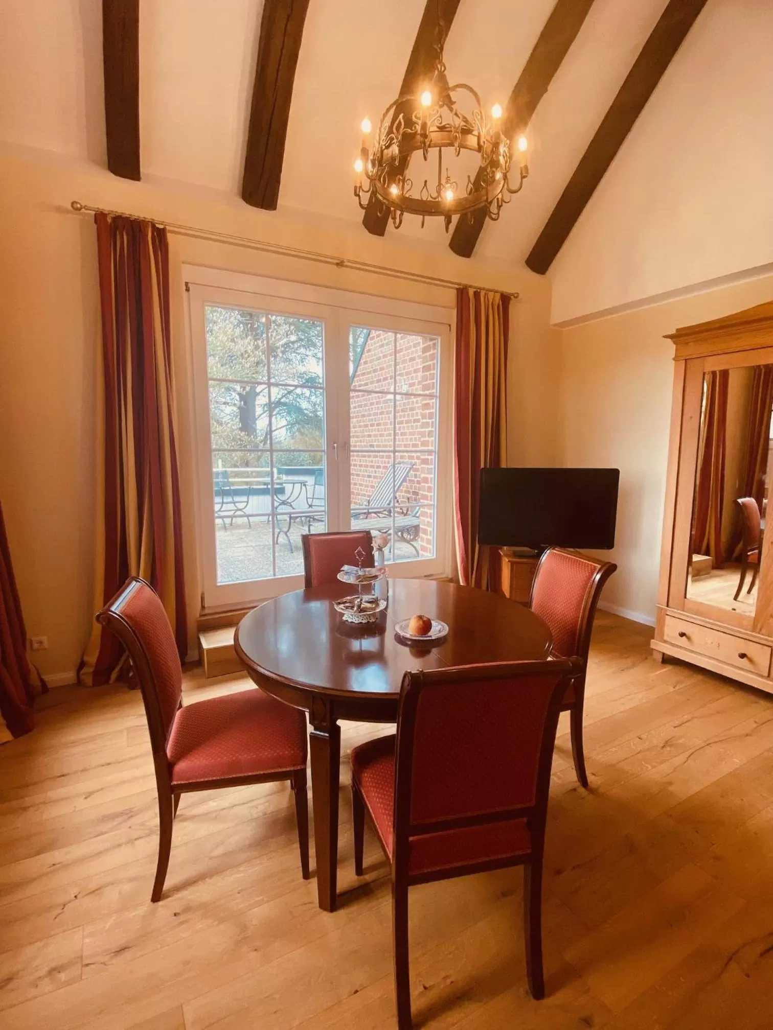 Living room in Landhaus Eggert