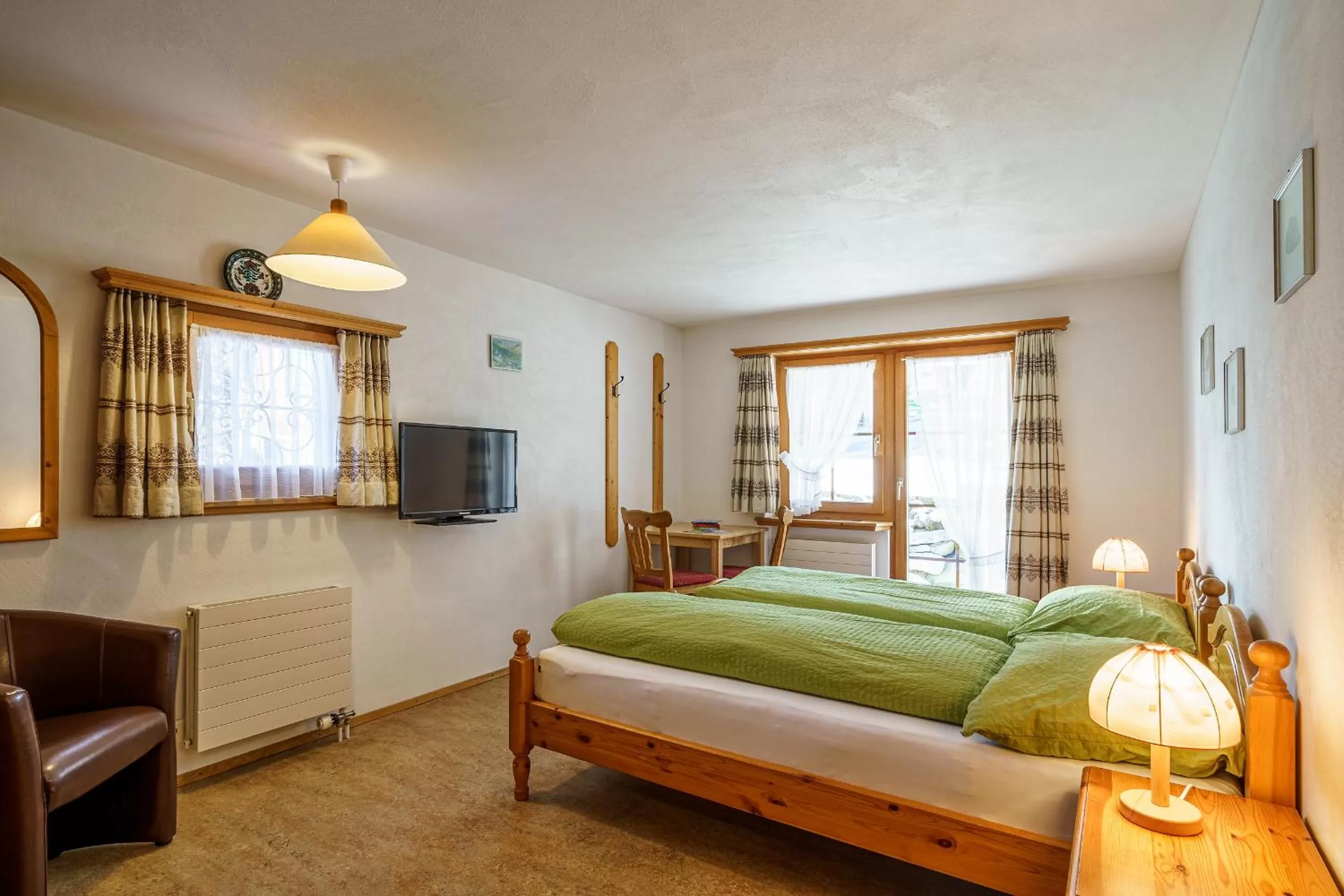 Bed in Hotel Silvapina