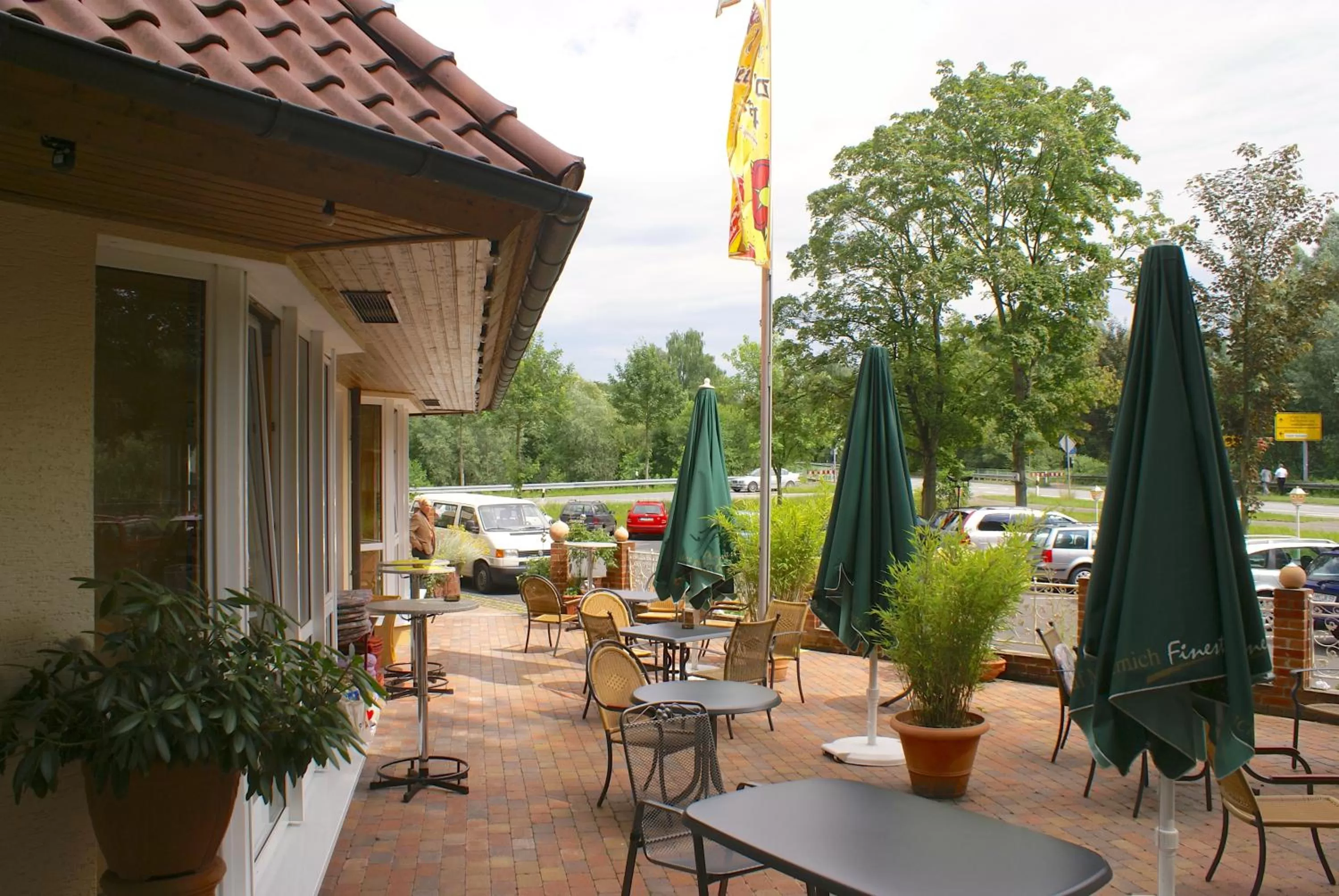 Balcony/Terrace in Hotel Elfenberg