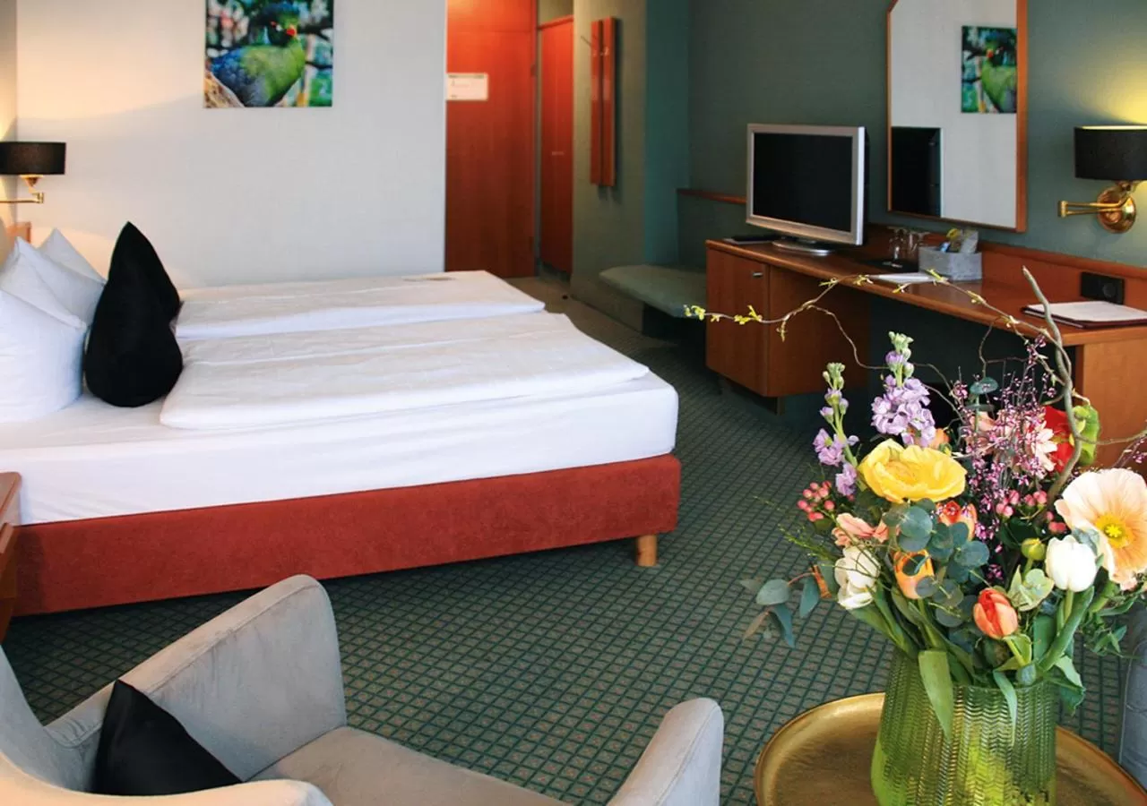 Photo of the whole room, Bed in AVIA Hotel