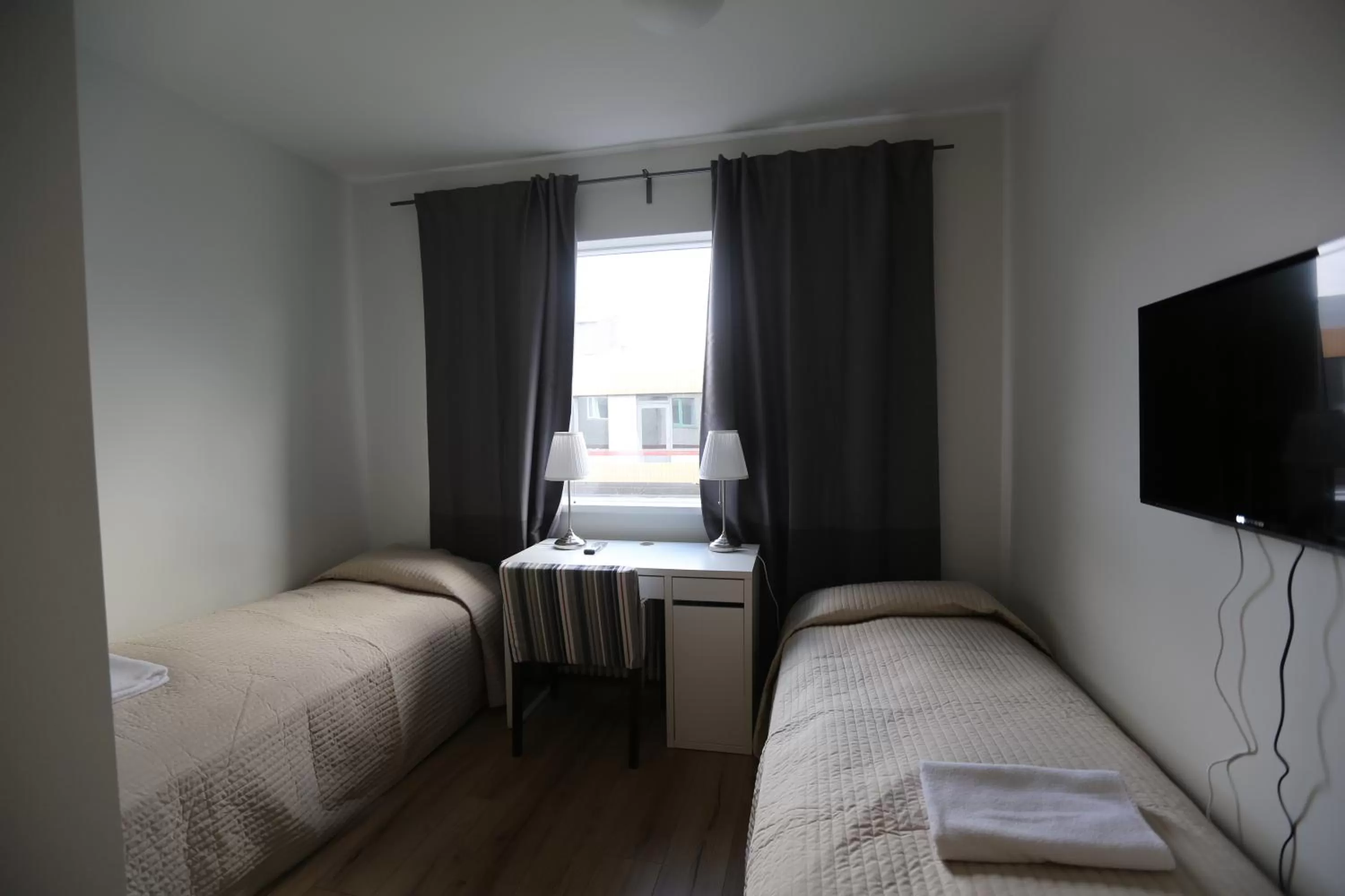 TV and multimedia, Bed in 100 Iceland Hotel