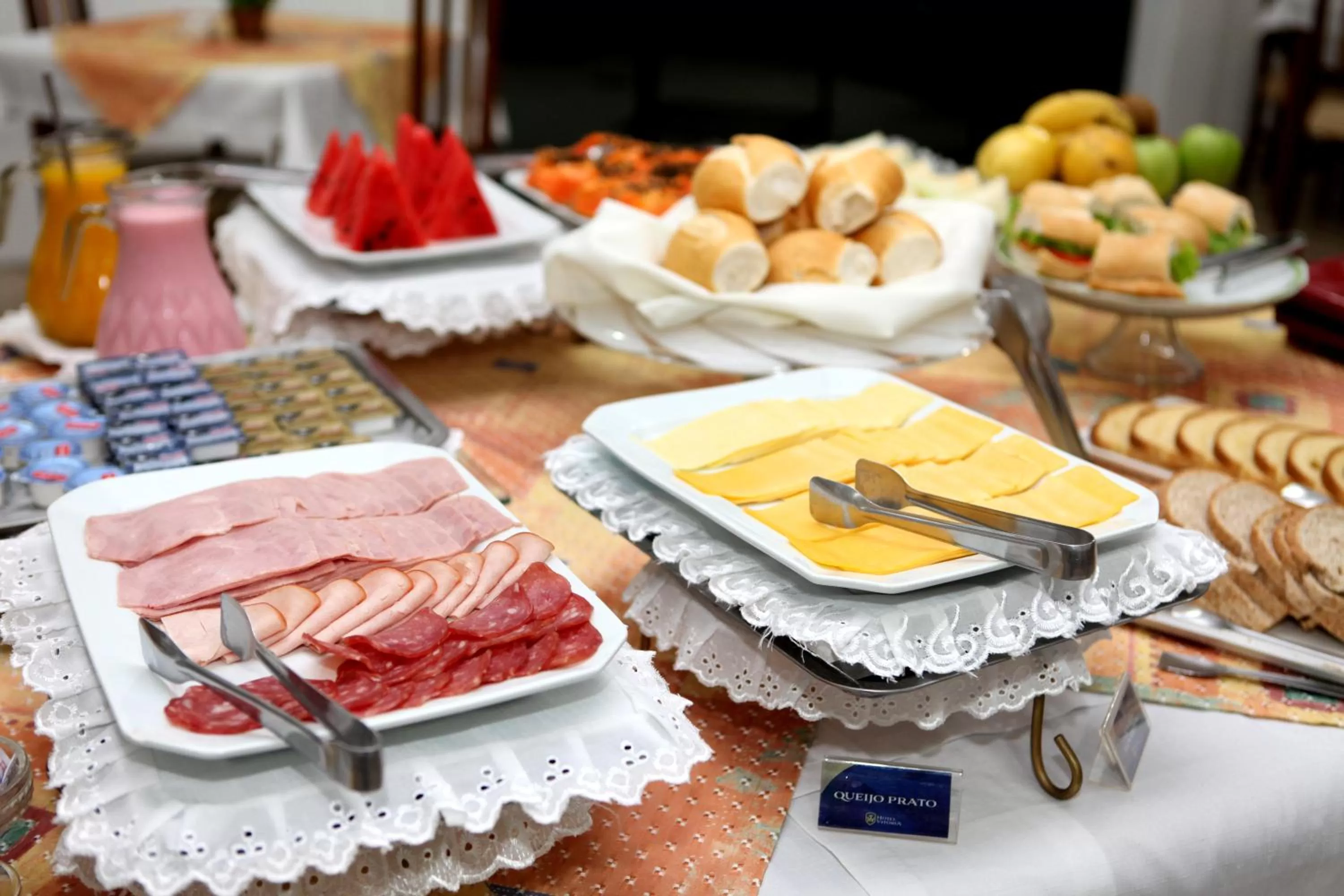 Buffet breakfast in Hotel Vitoria - Itajaí