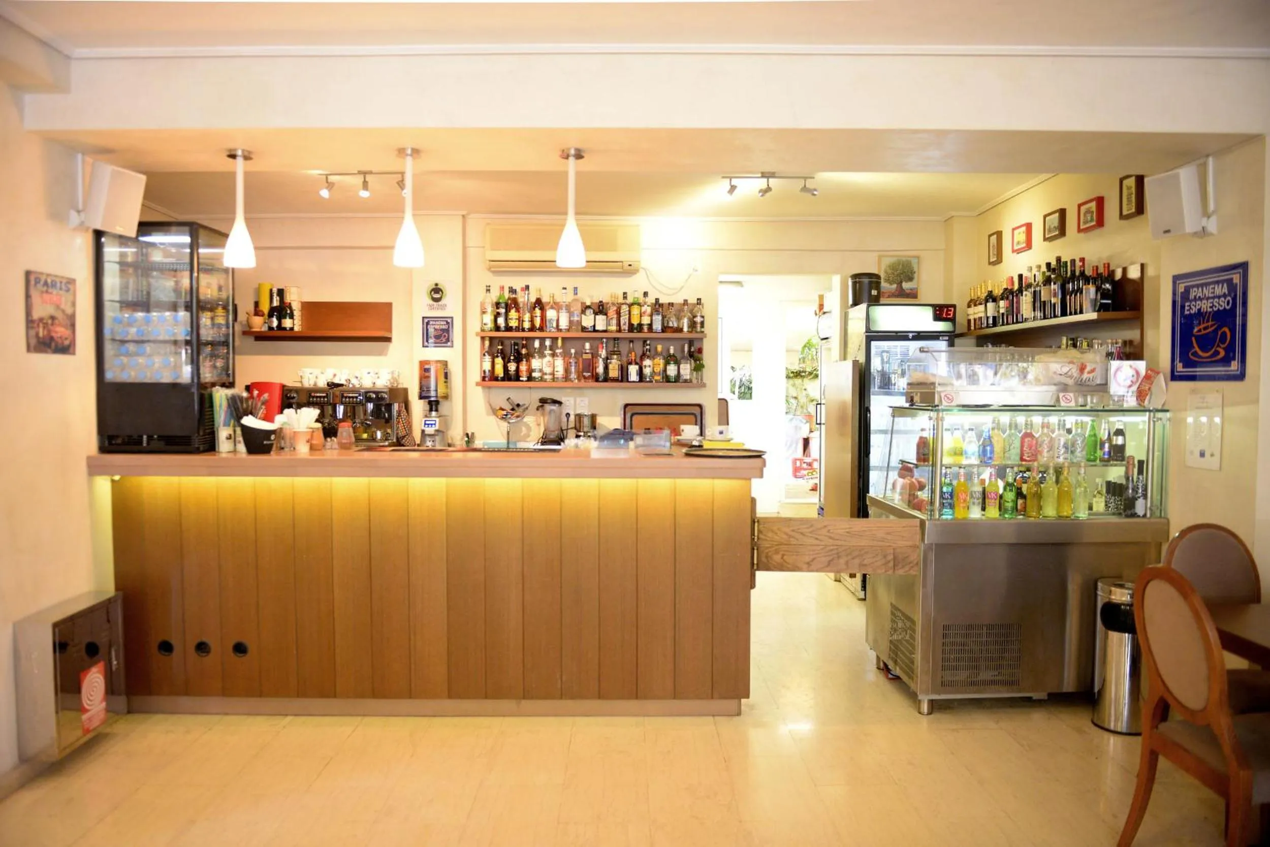 Communal lounge/ TV room in Phidias Hotel