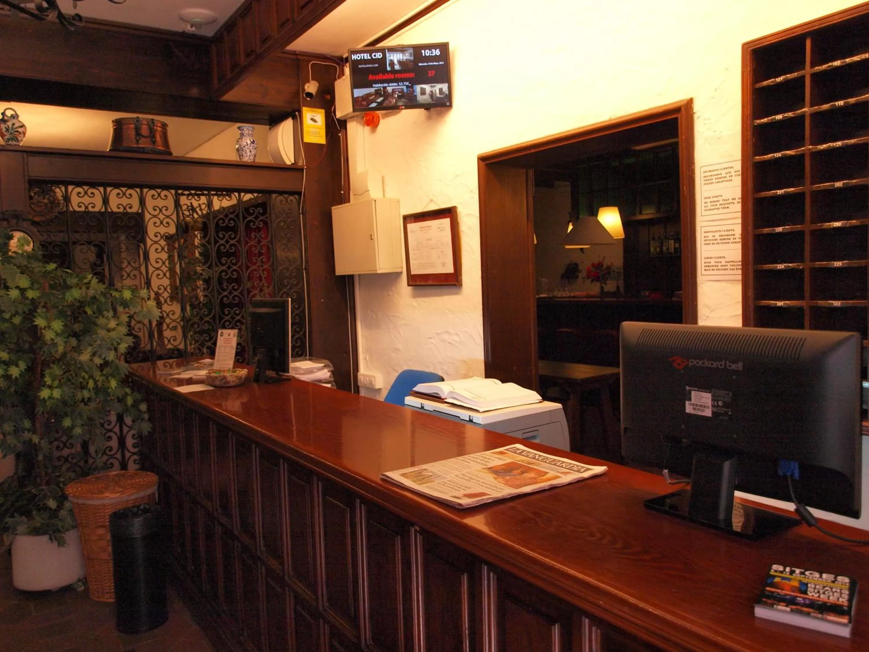 Lobby or reception in El Cid