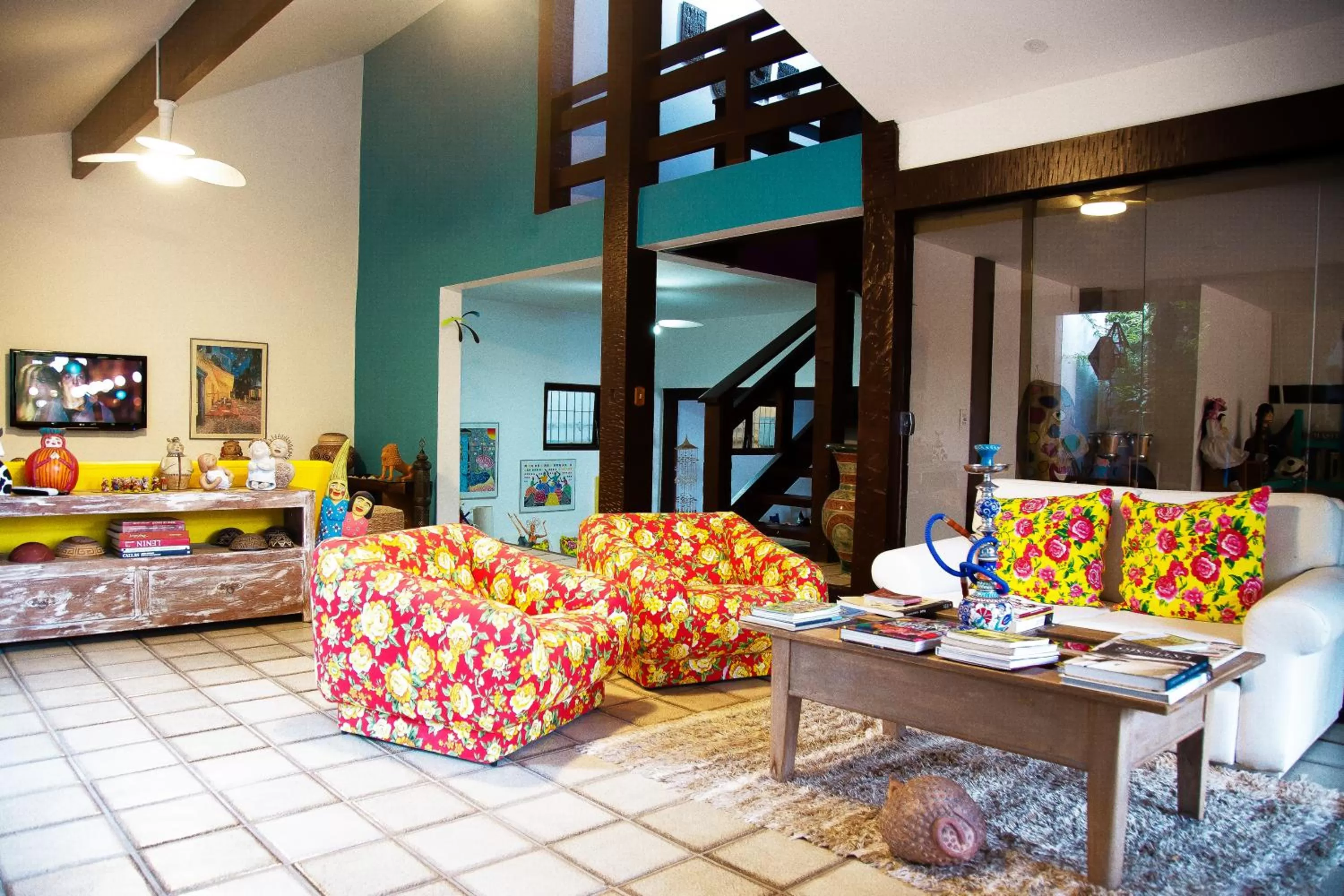 Living room in Hospedaria Entre Amigos