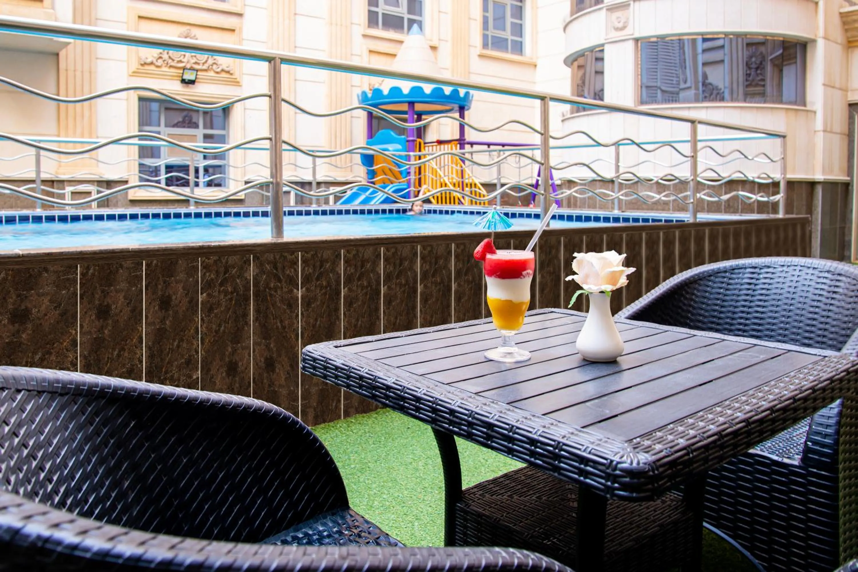 Day in Crown Town Hotel