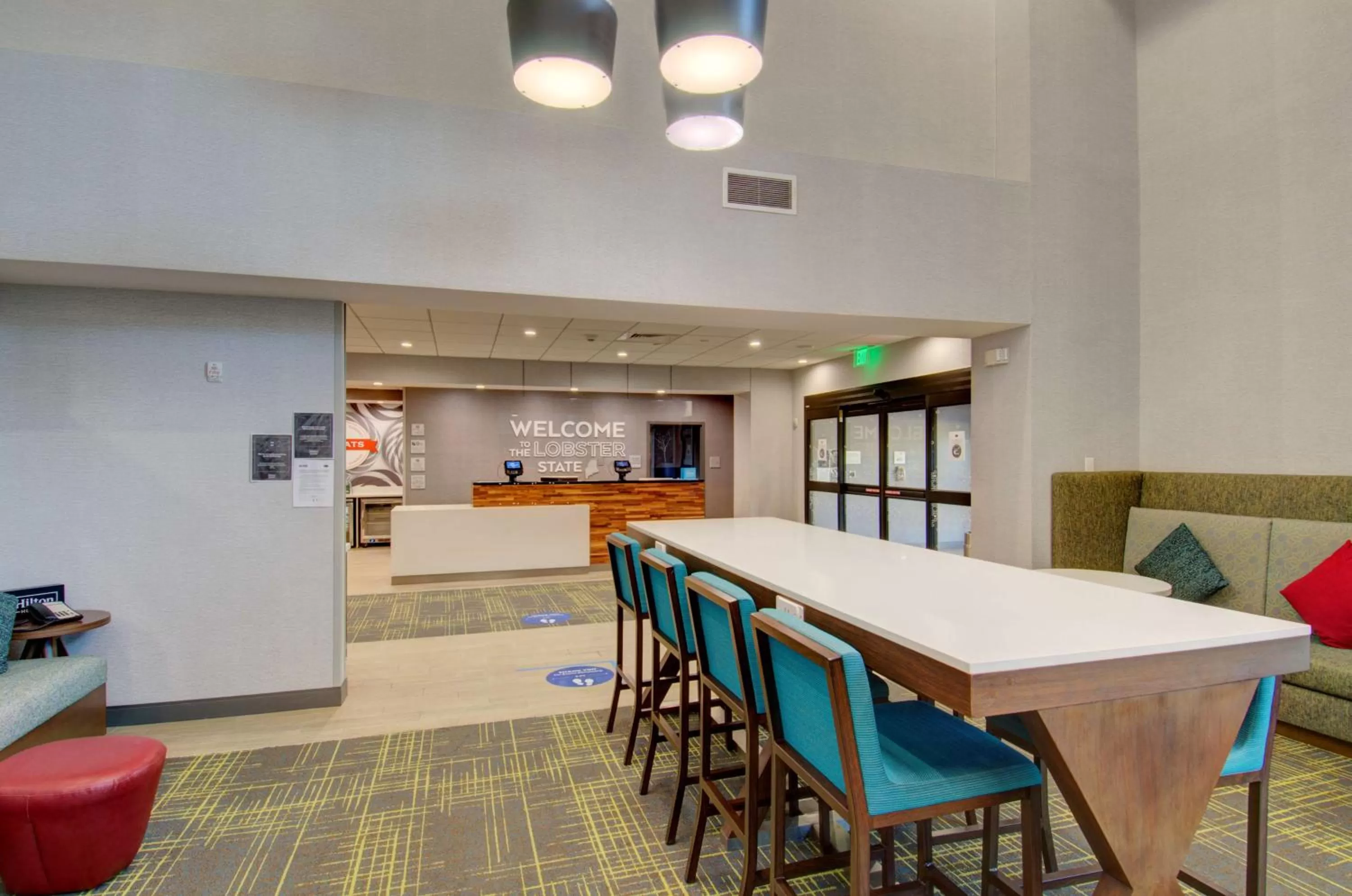 Lobby or reception in Hampton Inn & Suites Portland West