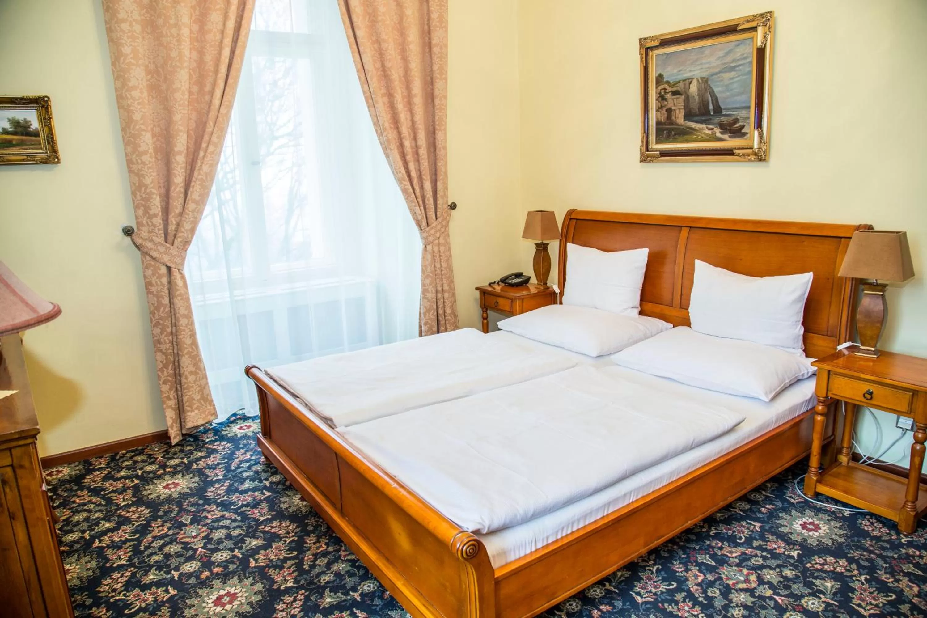 Area and facilities, Bed in Chateau Zbiroh