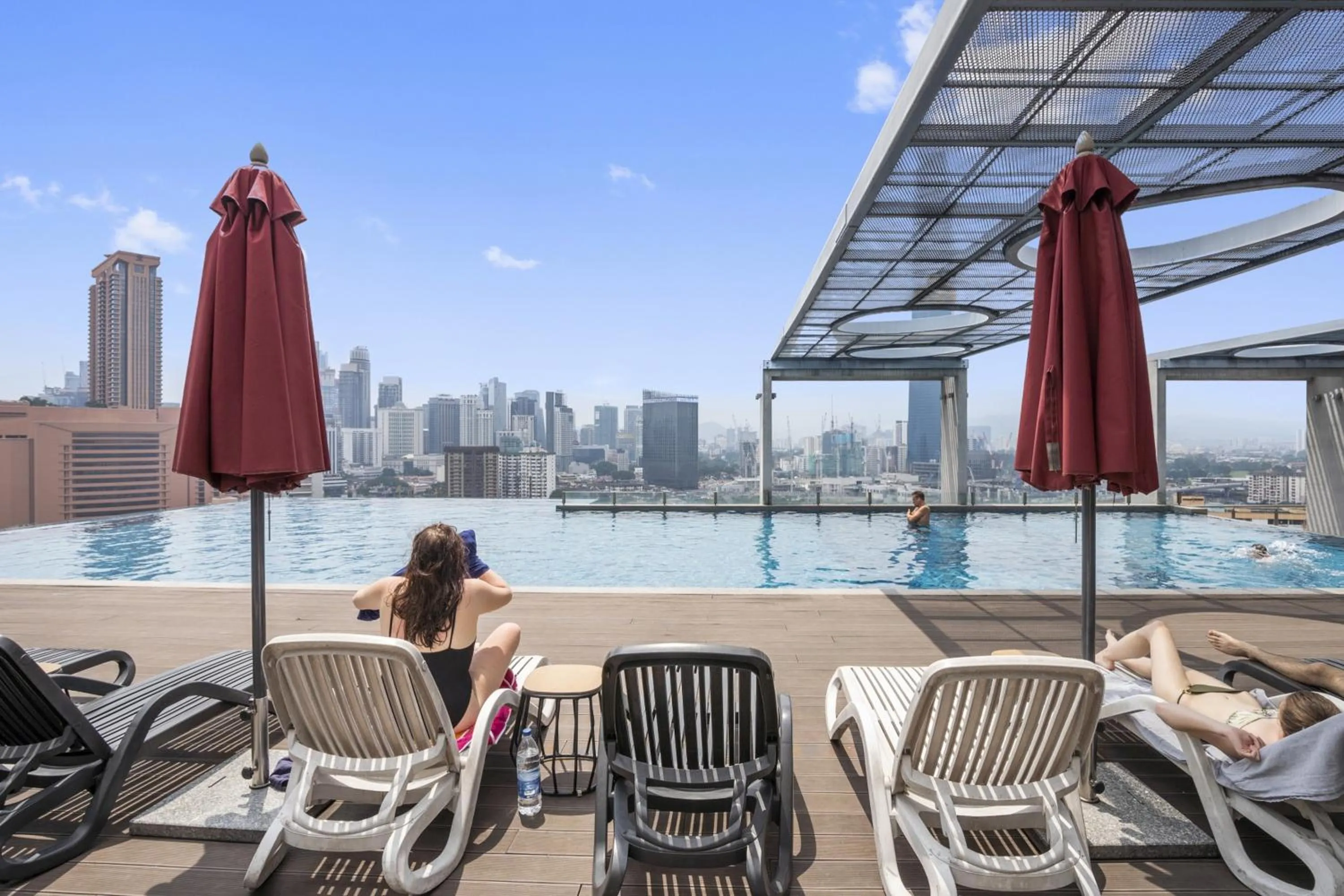 Pool view in Greystone D' Majestic Place