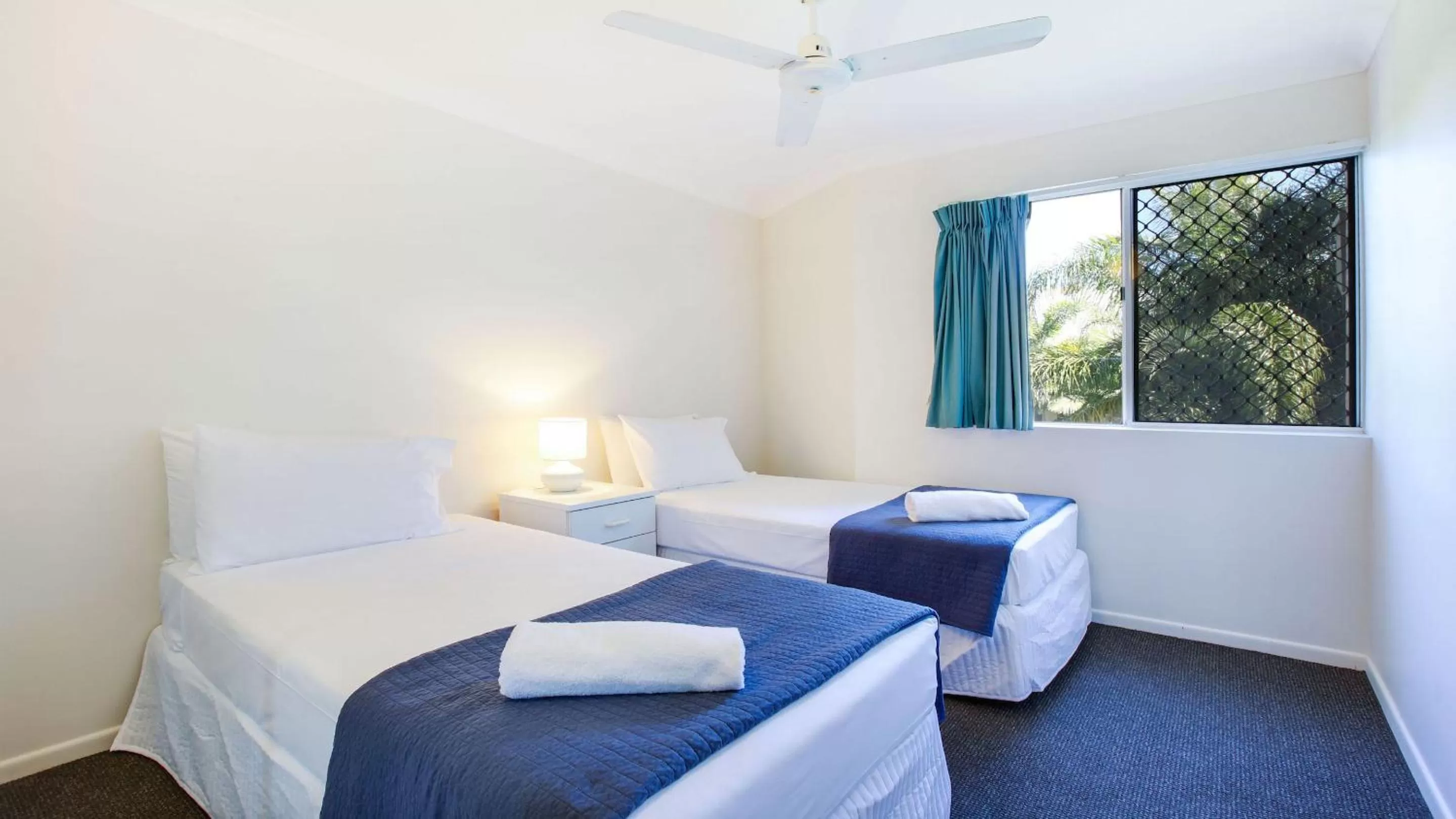 Bed in Mari Court Resort