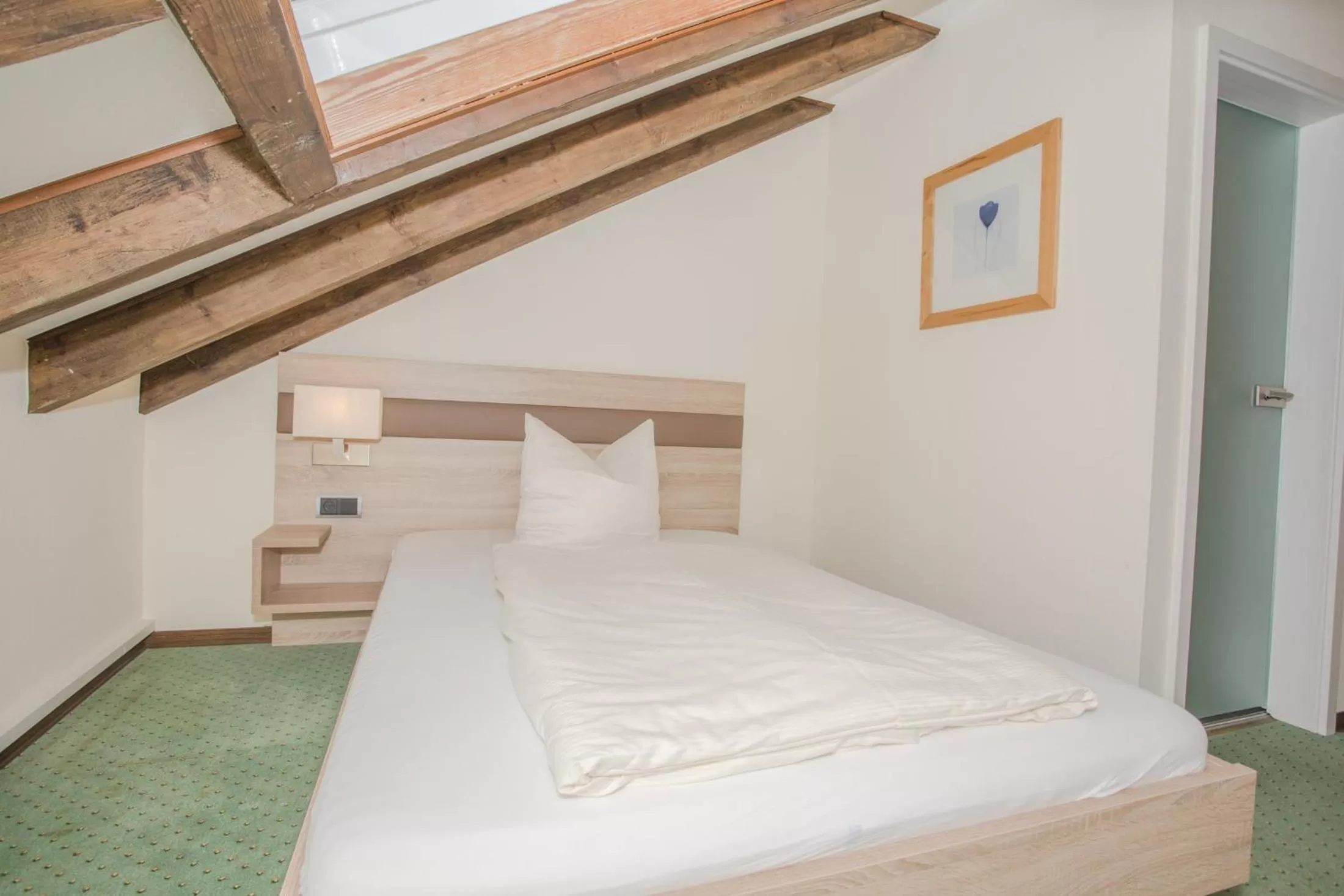 Bedroom, Bed in Frühstückshotel Landgasthof Kramer