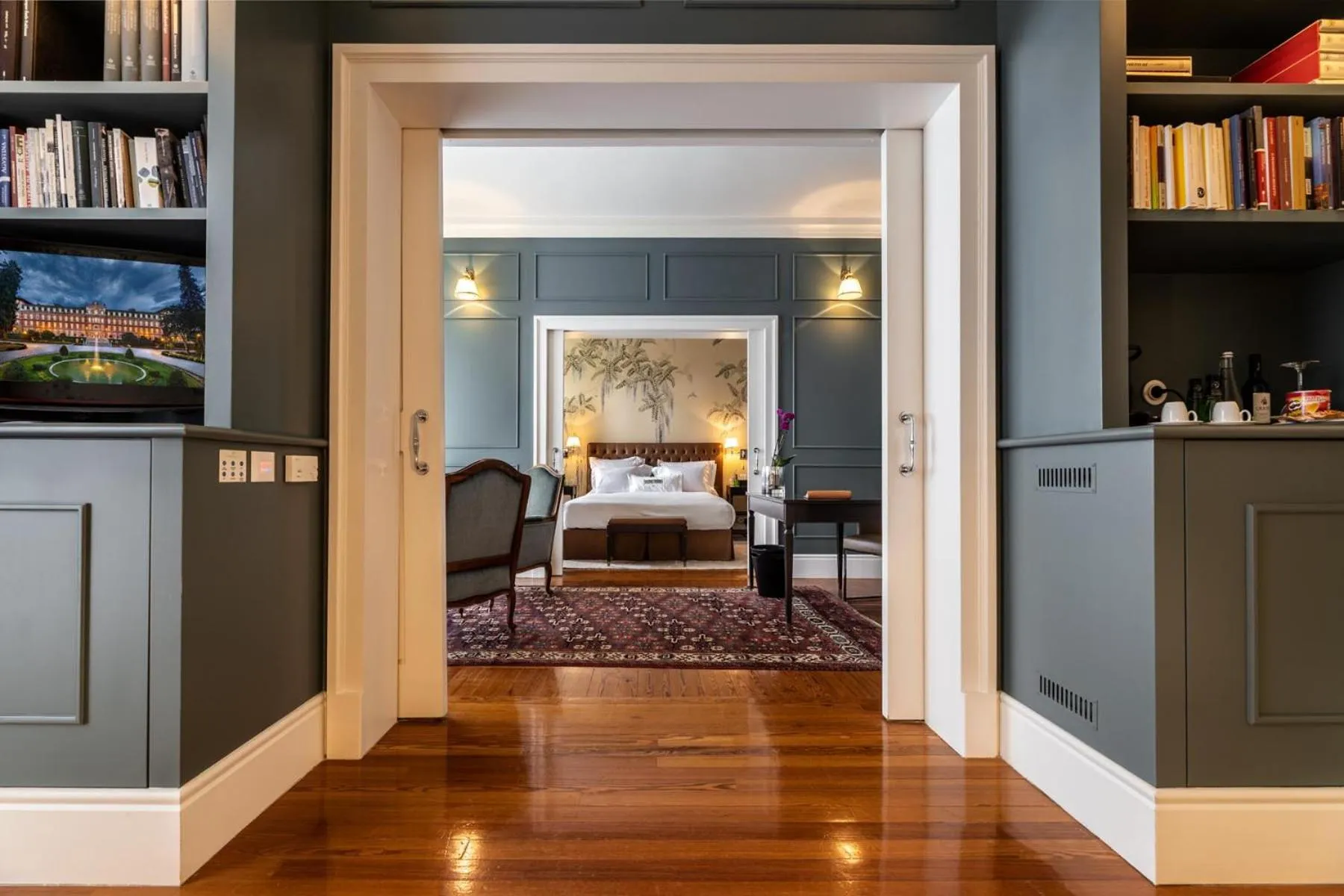 Bed in Vidago Palace