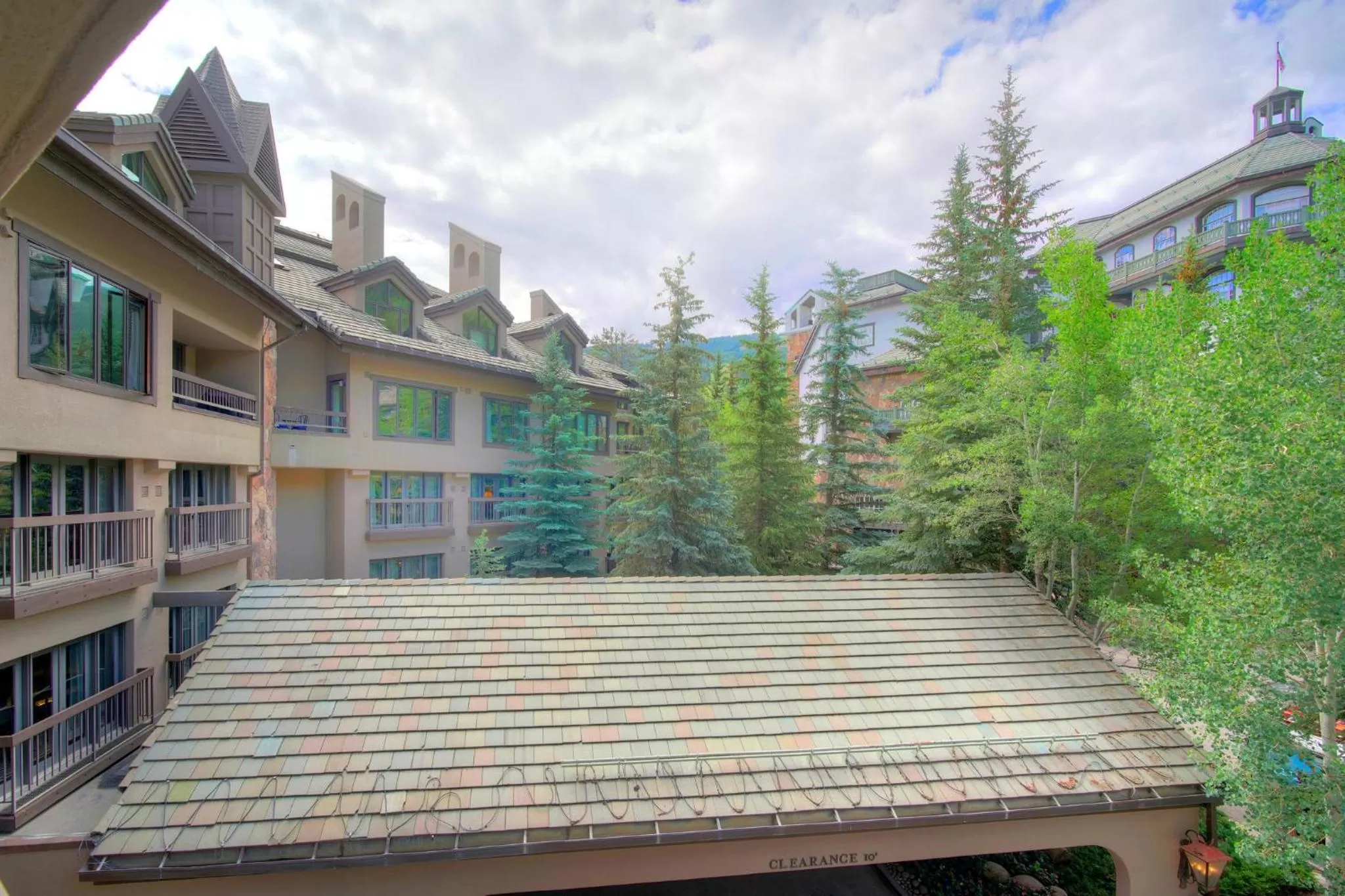 Property building in The Pines Lodge, a RockResort, by Vail Resorts