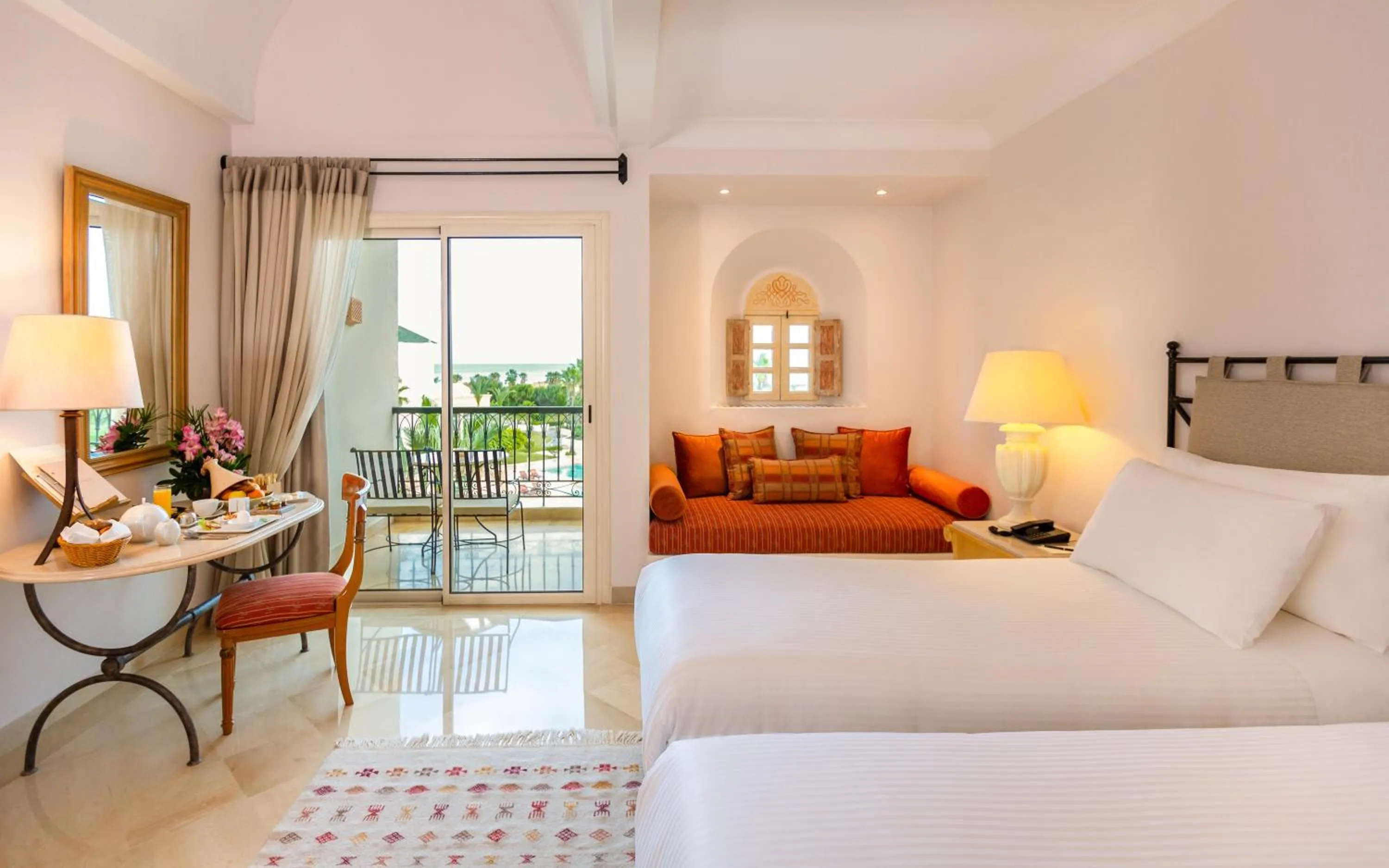 Bed in The Residence Tunis