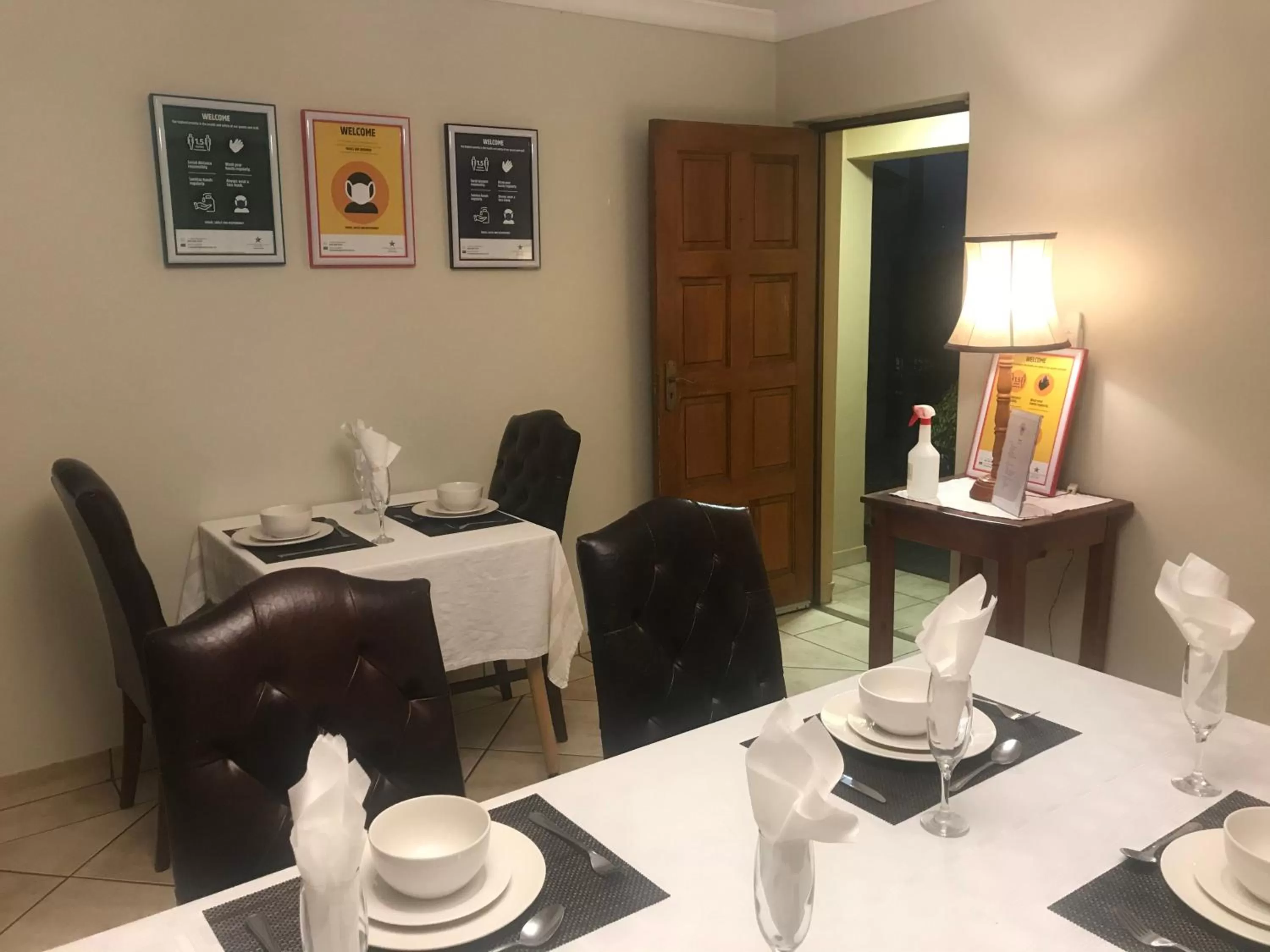 Restaurant/places to eat in Soeteweide North B&B and Spa