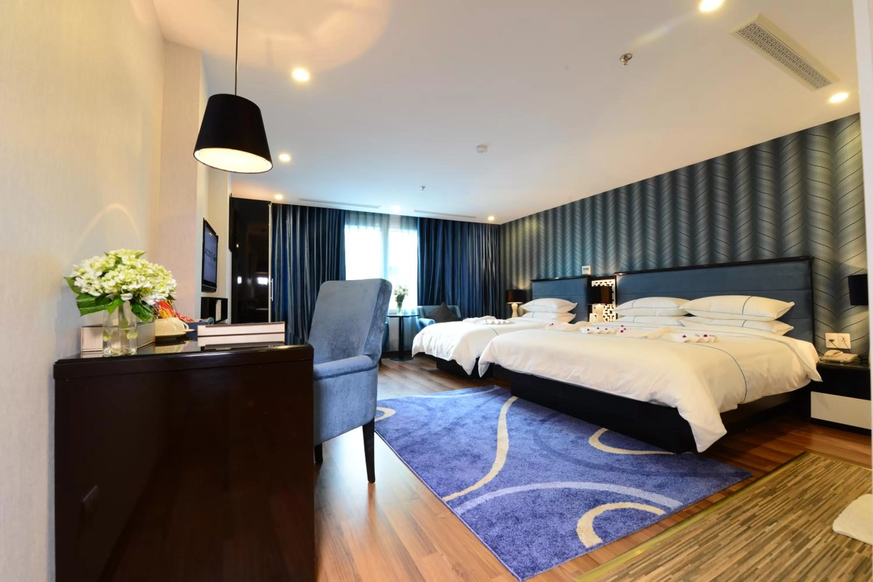 Bed in Hanoi Emerald Waters Hotel & Spa