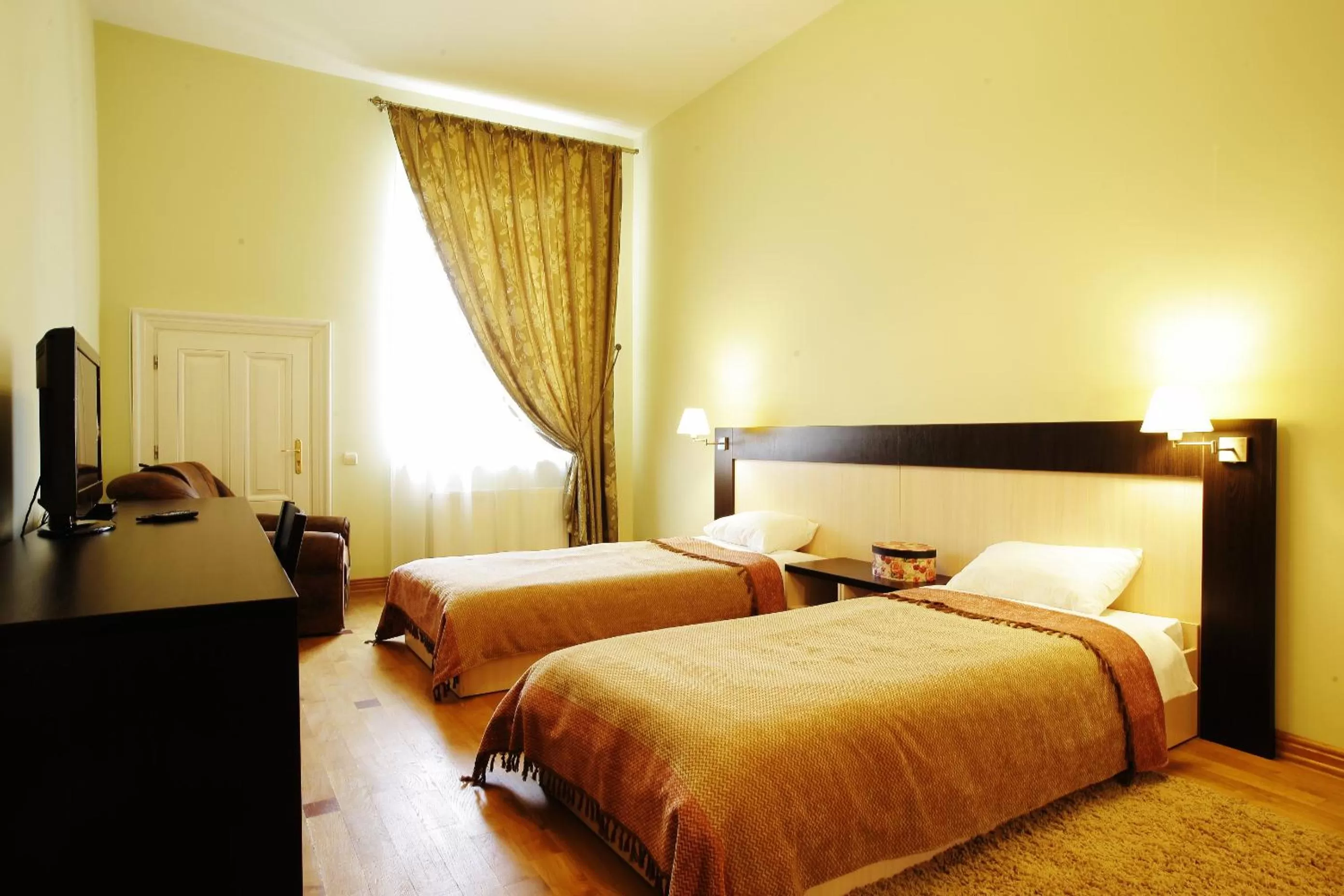 Photo of the whole room, Bed in Mini-Hotel Under The Roof