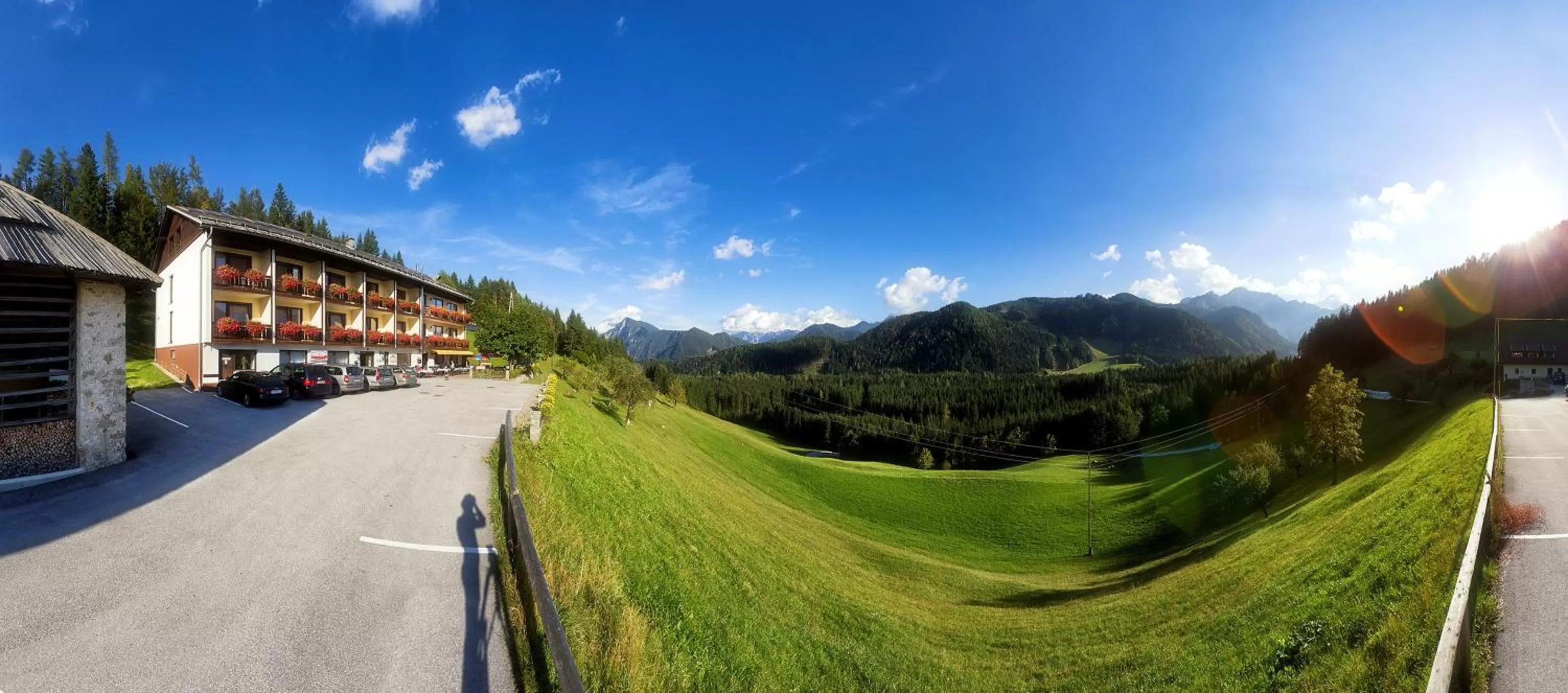 View (from property/room) in Bed&Breakfast Lausegger