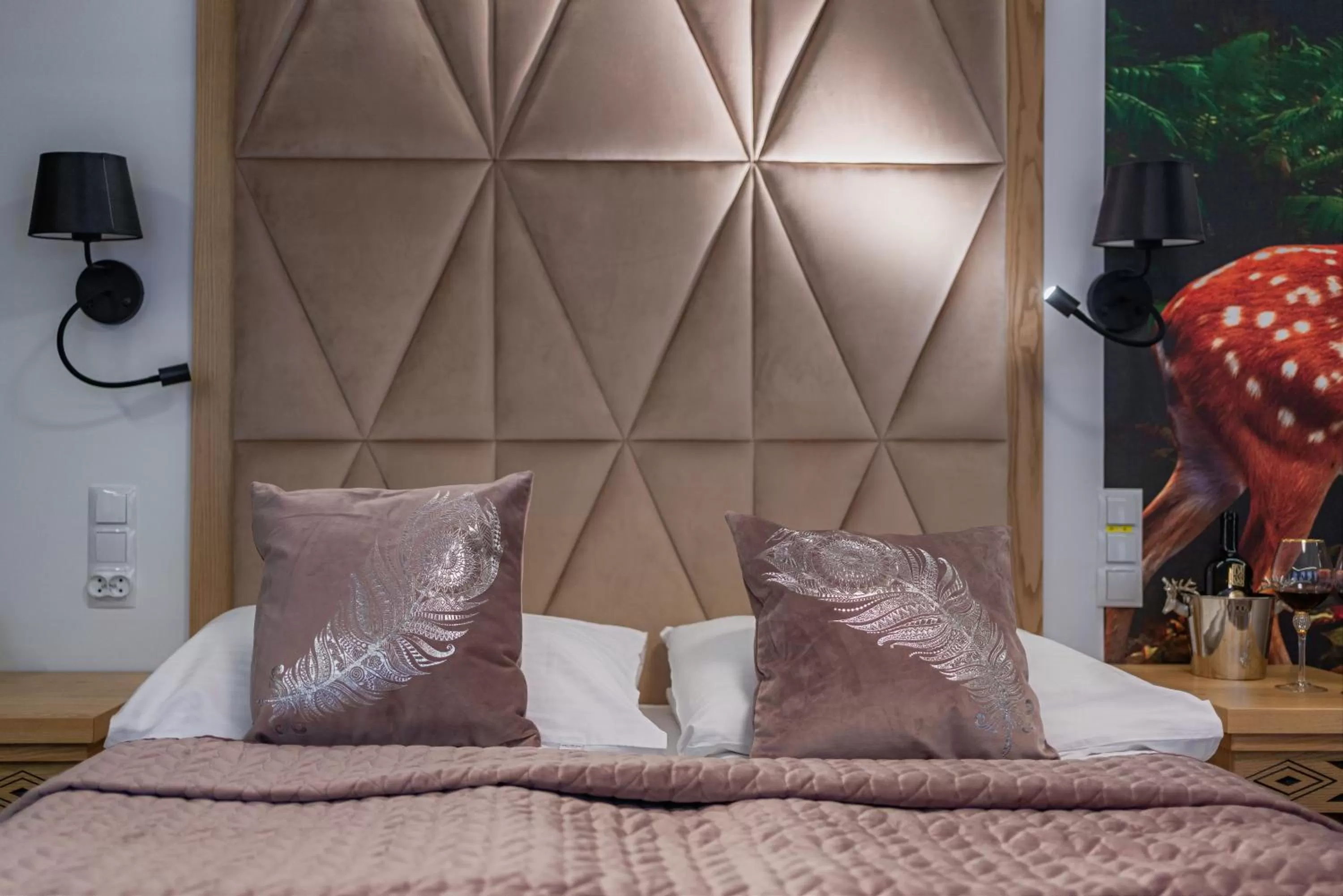 Bed in Serce Tatr Residence Zakopane - blisko Krupówek