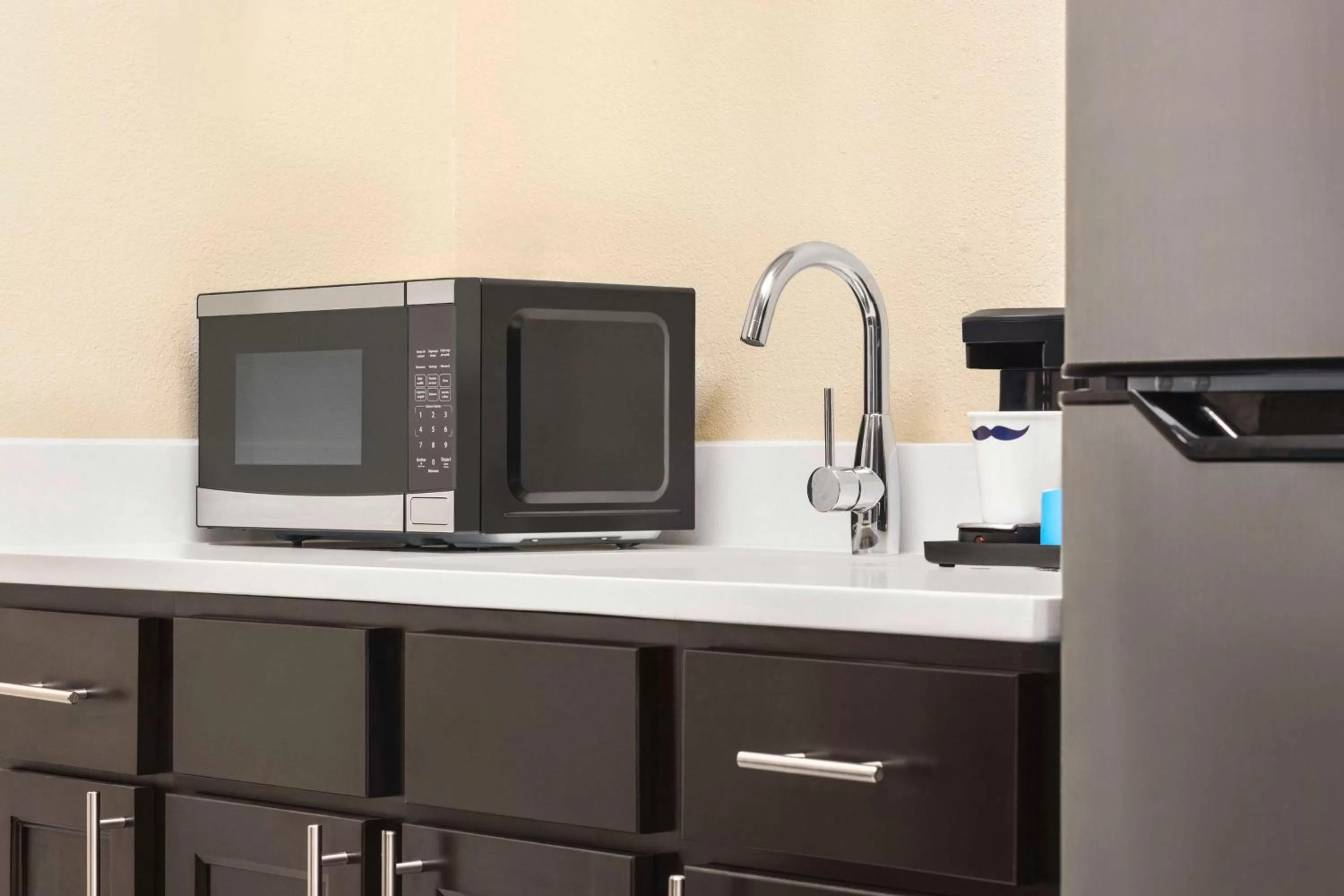 Kitchen or kitchenette in Hampton Inn Atlanta-Stone Mountain