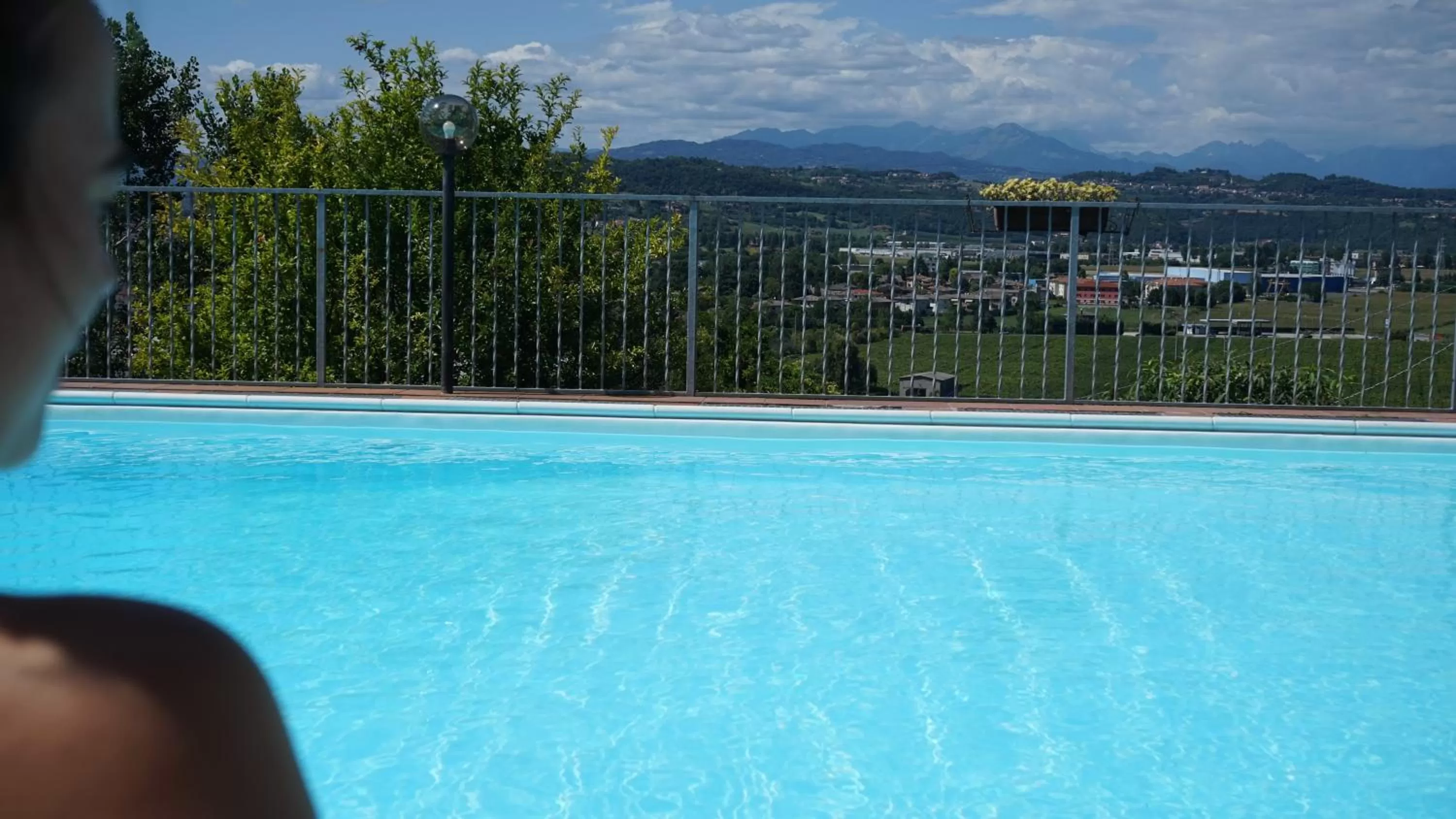 Swimming pool in Hotel New Genziana