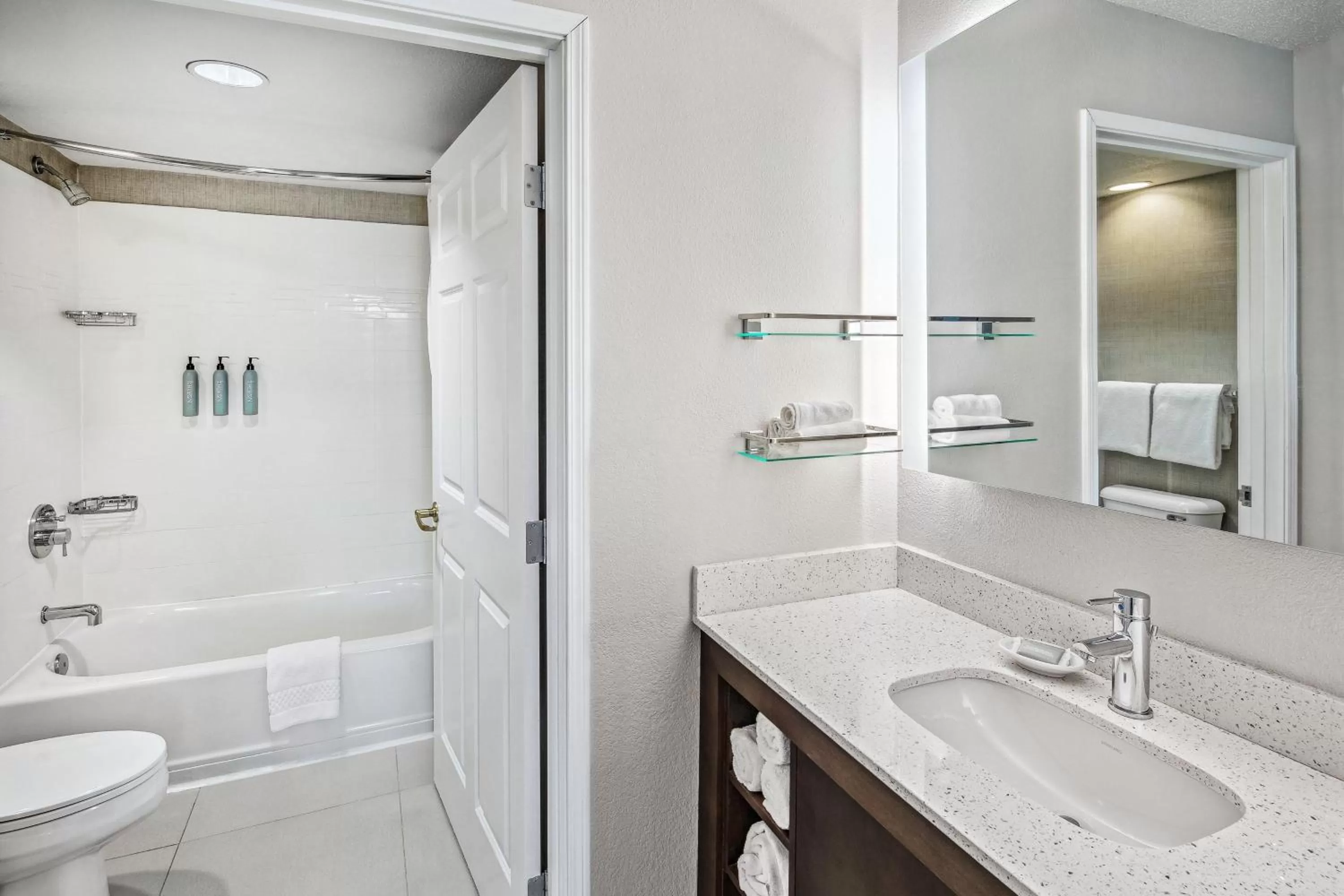 Bathroom in Residence Inn by Marriott Anchorage Midtown