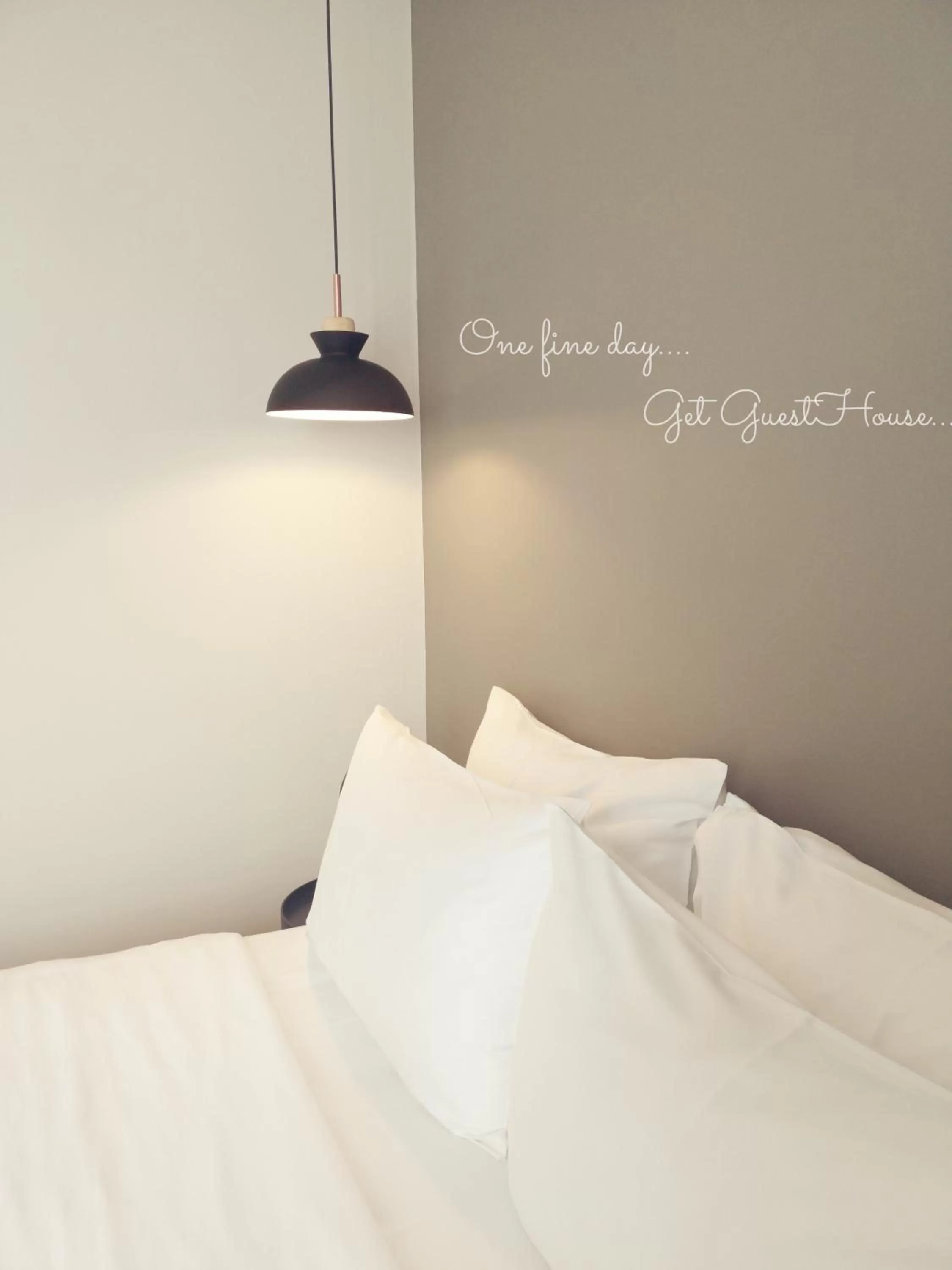 Bed in Get GuestHouse 2 ( Sangsri soi 4)