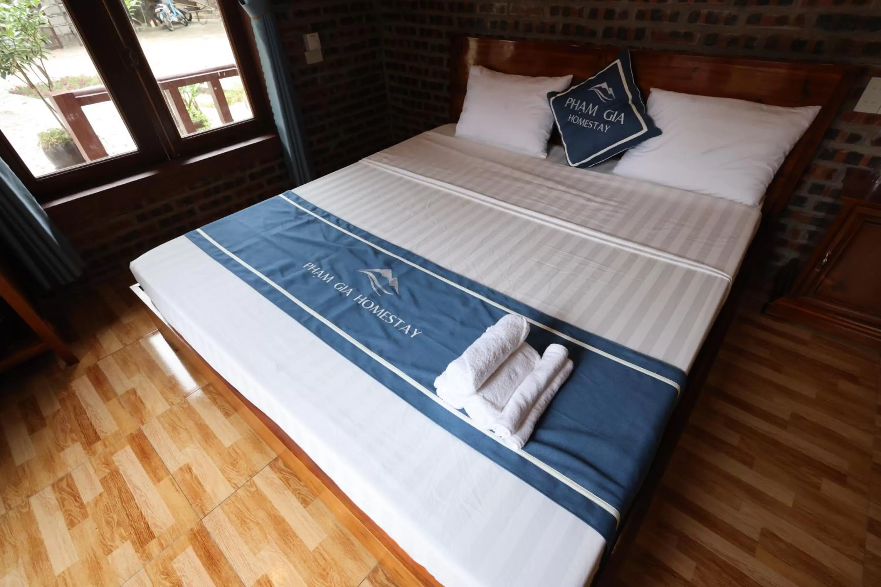 Bed in Phạm Gia Homestay Ecogarden