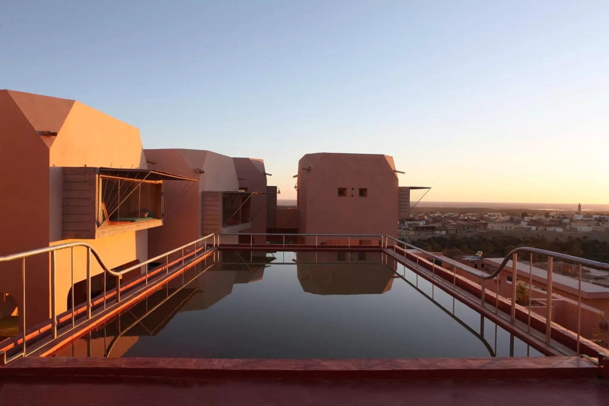 Pool view in Hotel Dar Hi
