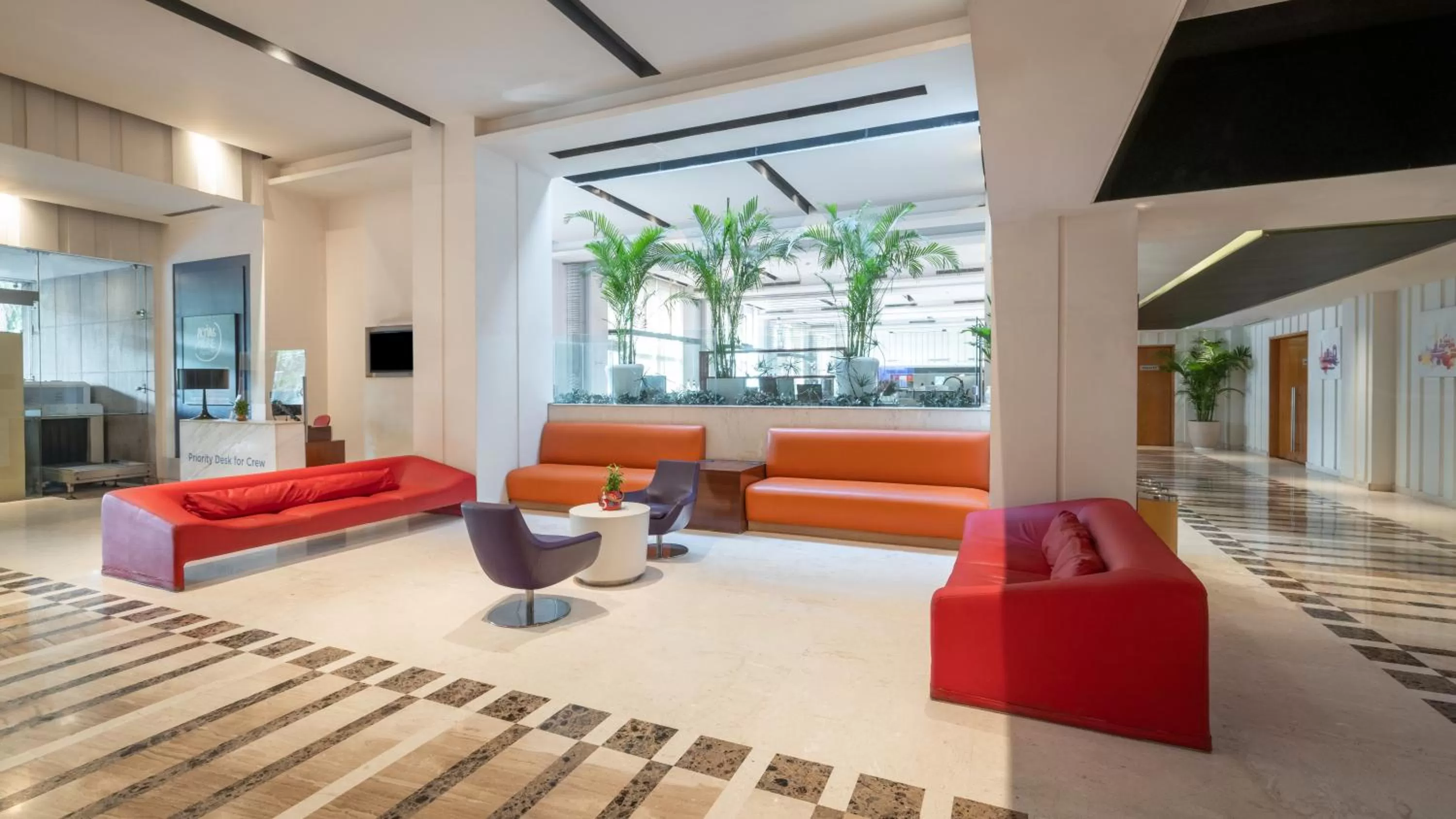 Lobby or reception in ibis New Delhi Aerocity - An Accor Brand