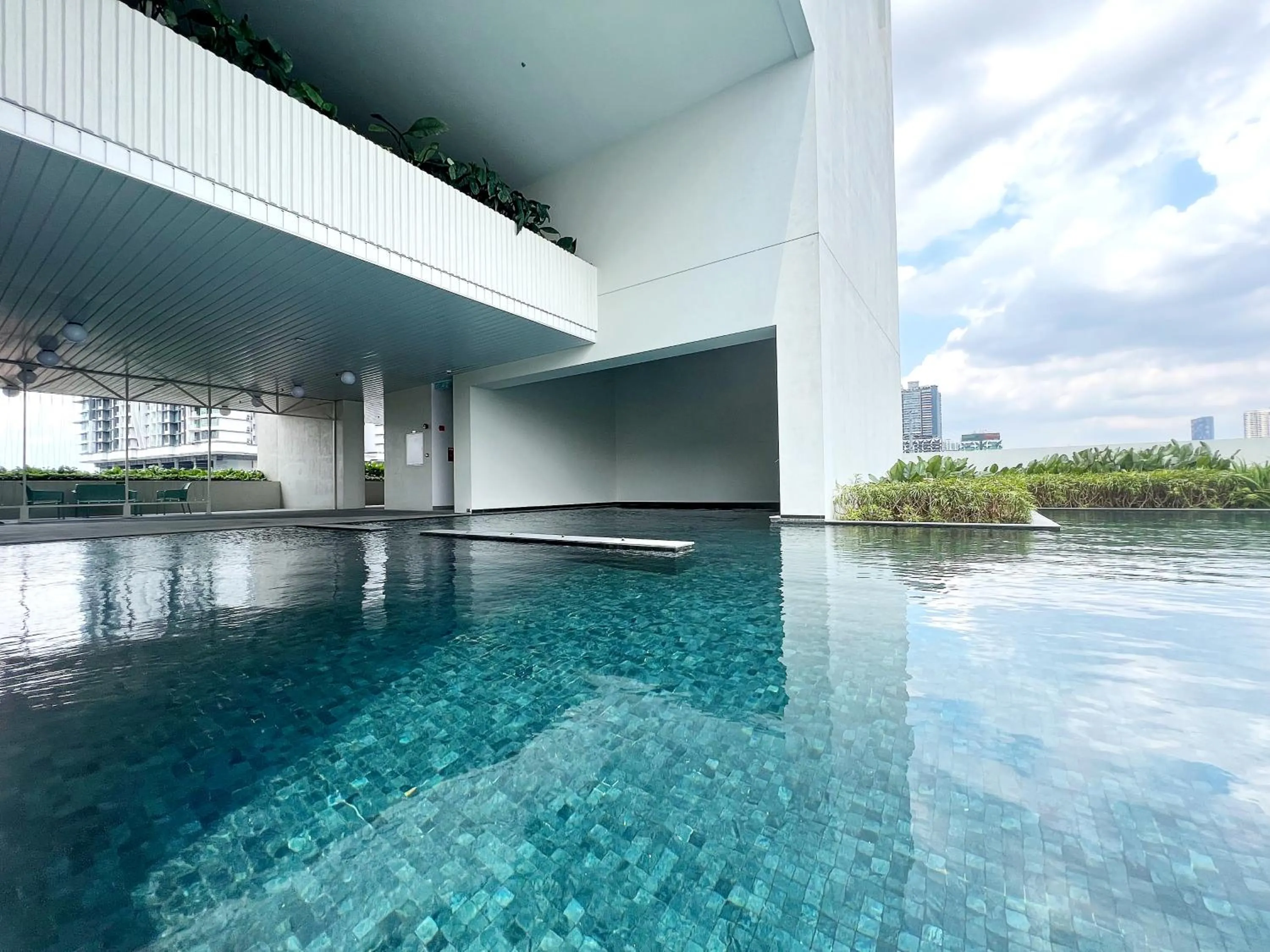 Swimming pool in Infini Suites@ UNA Residences, Sunway Velocity KL