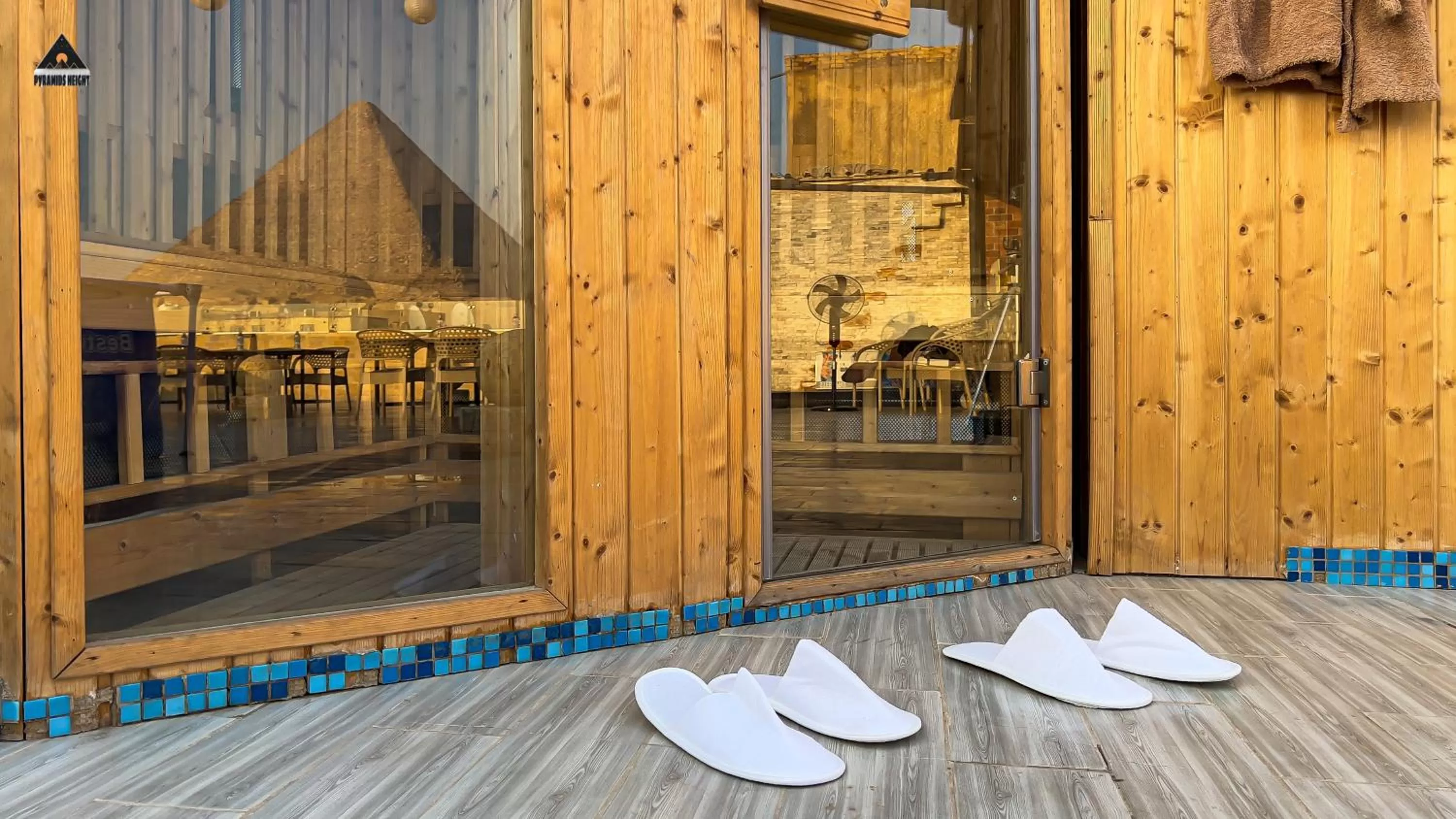 Sauna in Pyramids Height Hotel & Pyramids Master Scene Rooftop